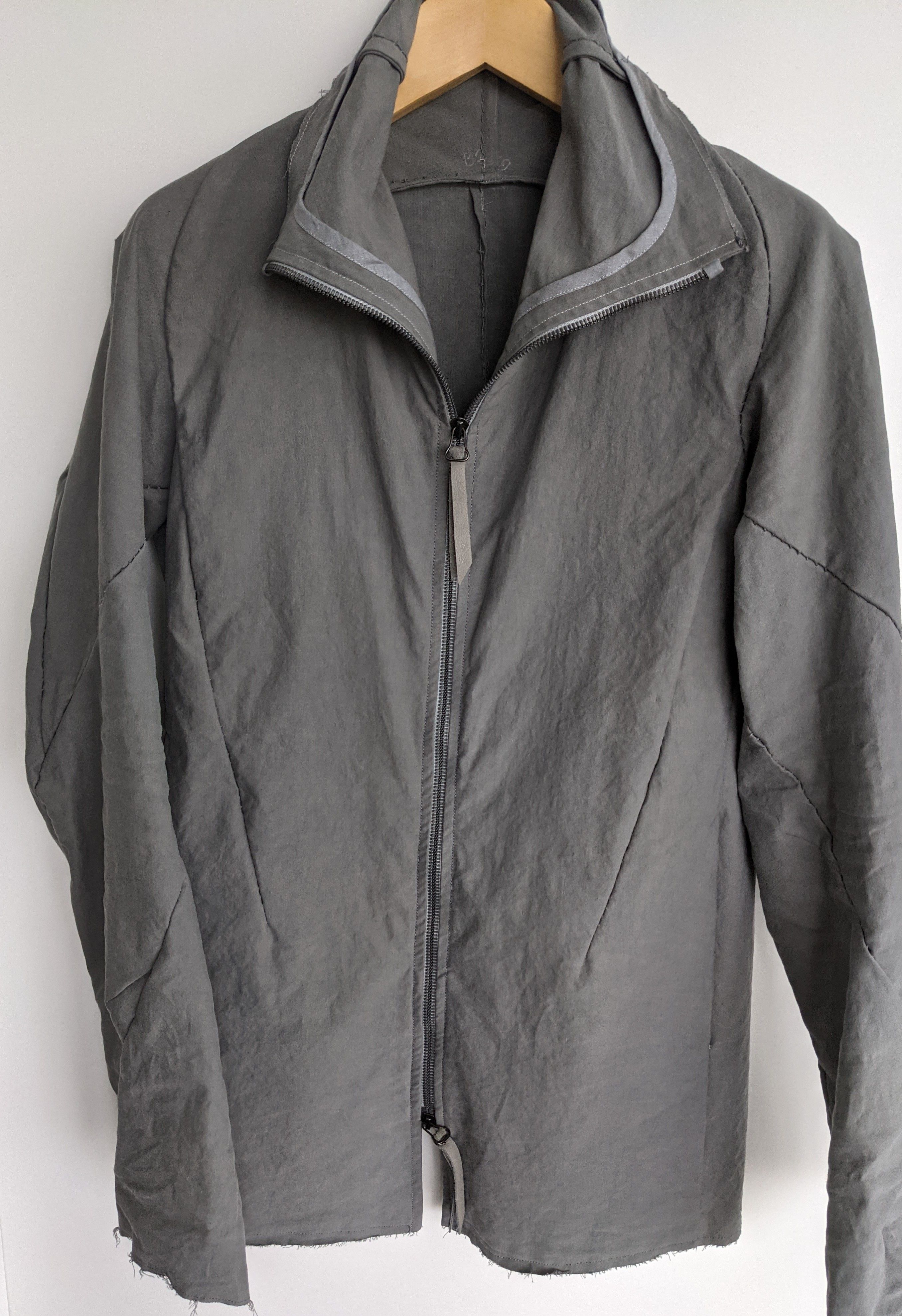 image of Leon Emanuel Blanck Forced Jacket in Light Grey, Men's (Size Medium)