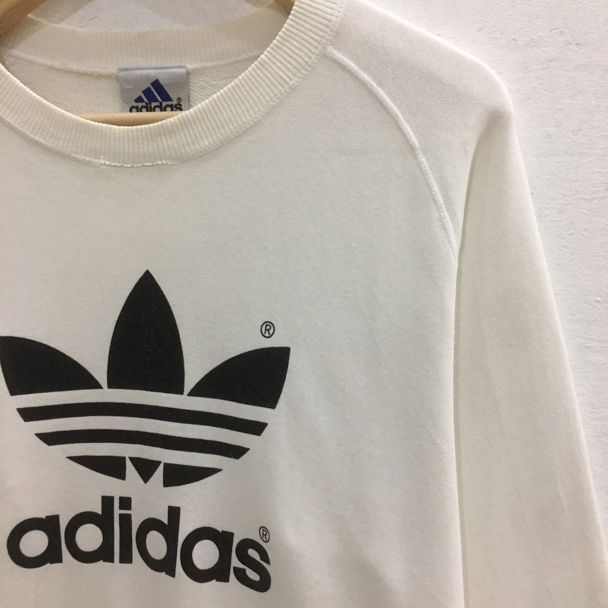 Adidas × Japanese Brand × Vintage Vintage Adidas Sweatshirt Adidas Hoodie Adidas Trefoil Size US M / EU 48-50 / 2 - 5 Thumbnail