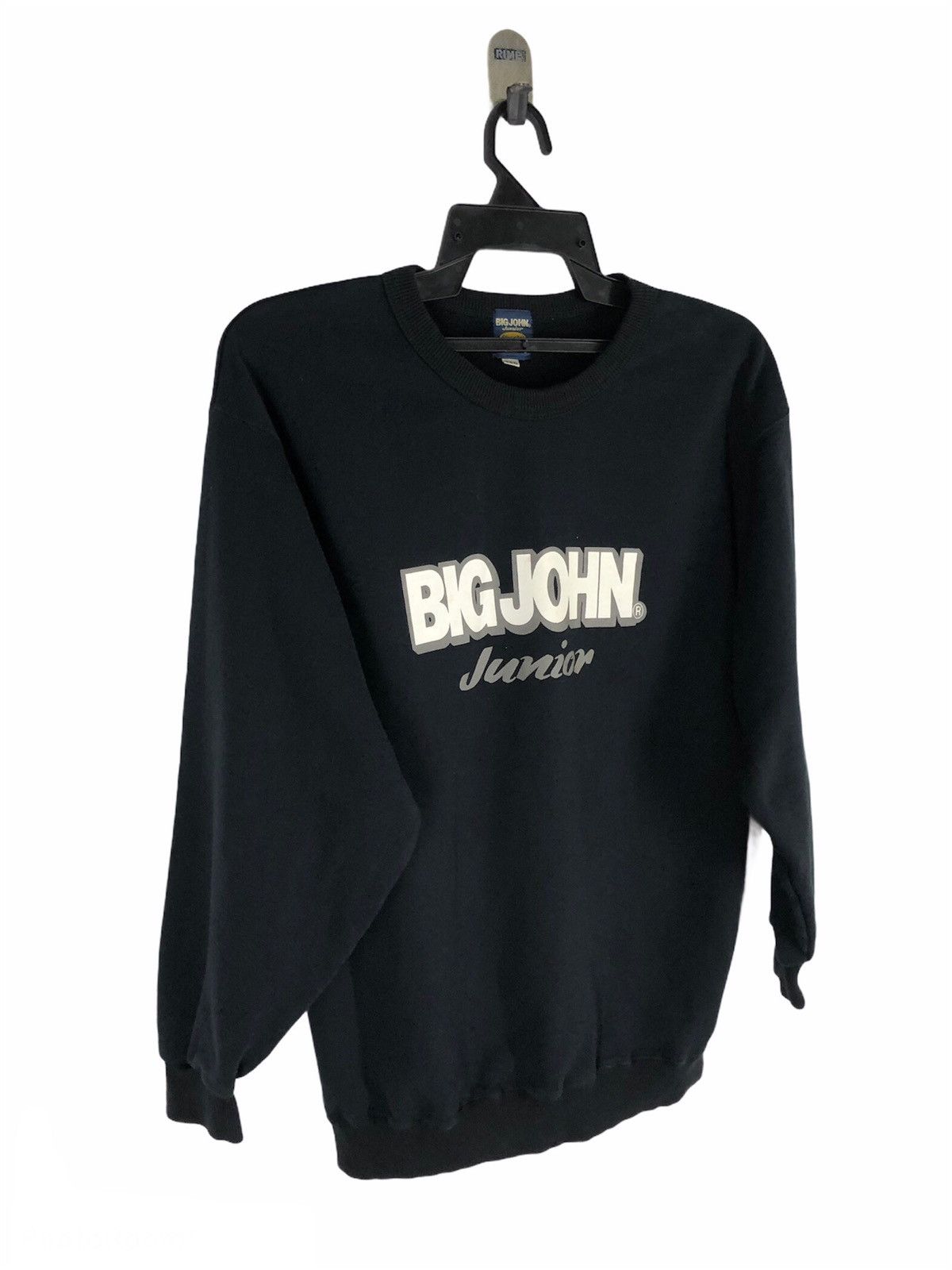 Big John × Japanese Brand × Vintage Vintage 90s Big john Junior Big Logo Sweatshirt Size US M / EU 48-50 / 2 - 2 Thumbnail