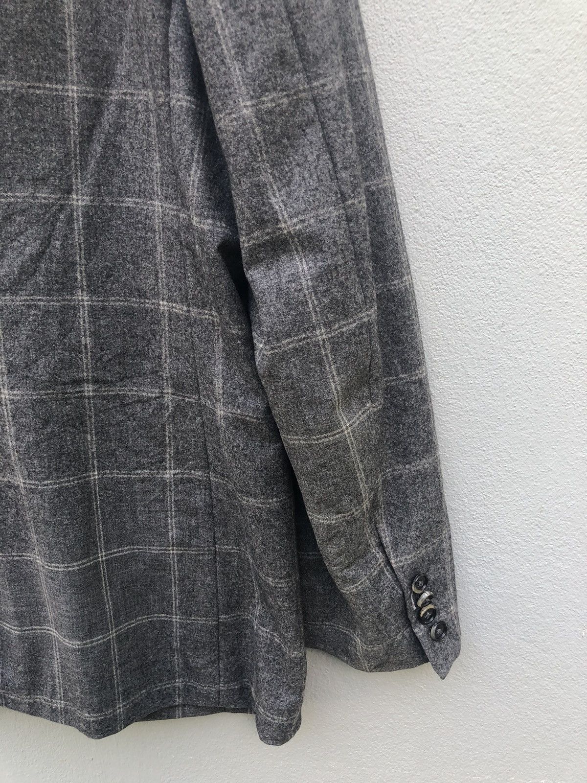 Ermenegildo Zegna × Vintage Vintage Tessuto Ermenegildo Zegna Blazer Coat Jacket Size US M / EU 48-50 / 2 - 7 Thumbnail