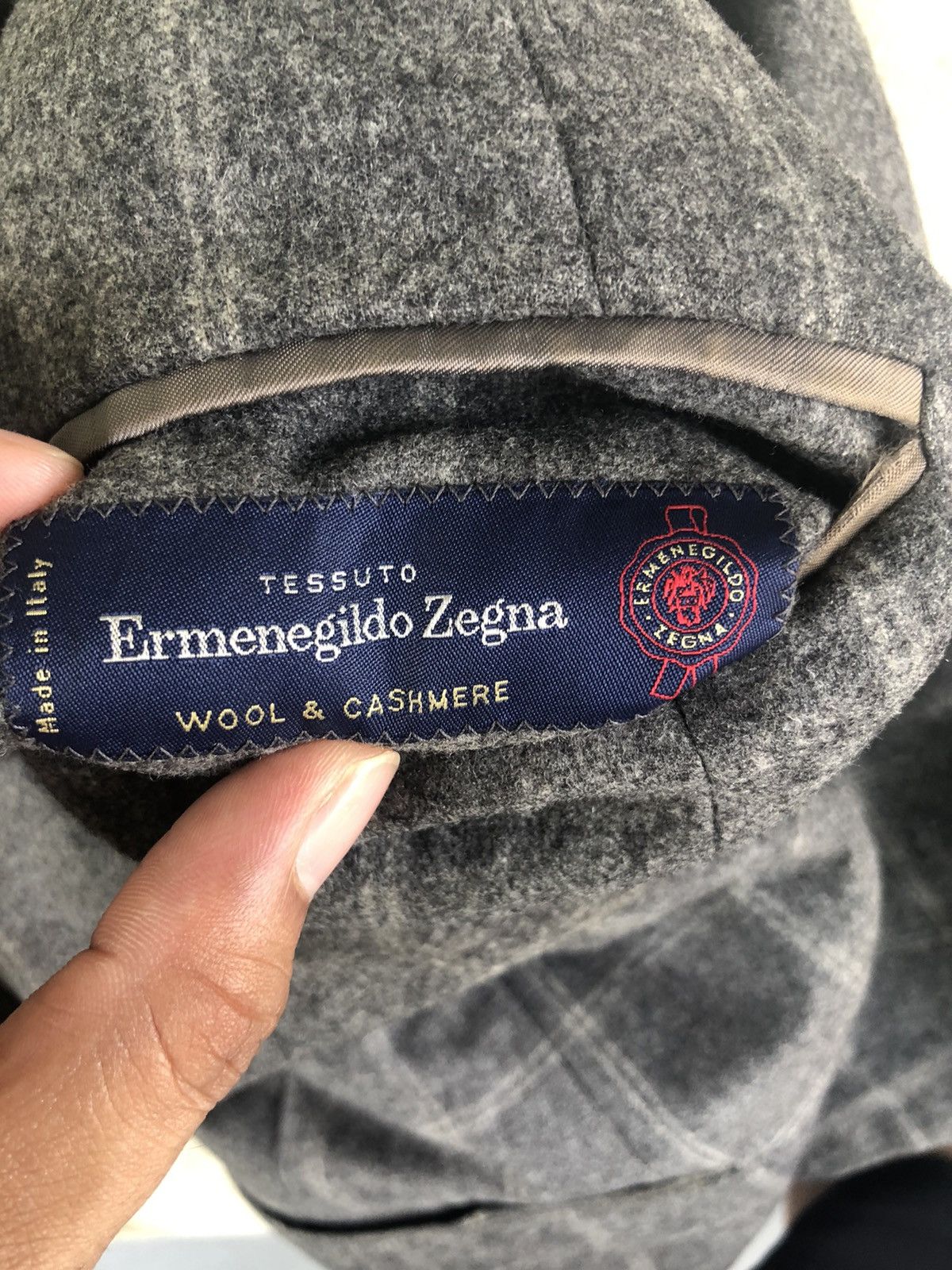 Ermenegildo Zegna × Vintage Vintage Tessuto Ermenegildo Zegna Blazer Coat Jacket Size US M / EU 48-50 / 2 - 11 Thumbnail
