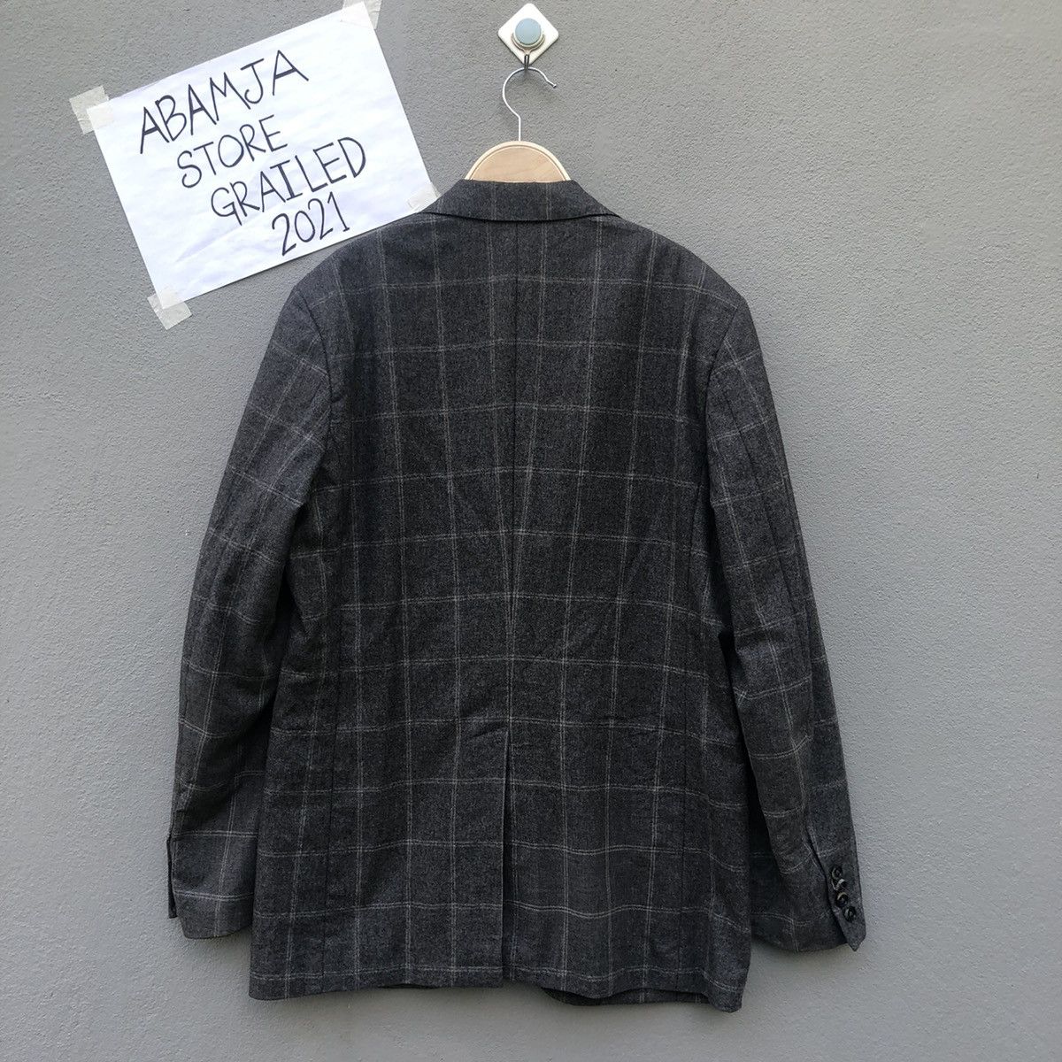 Ermenegildo Zegna × Vintage Vintage Tessuto Ermenegildo Zegna Blazer Coat Jacket Size US M / EU 48-50 / 2 - 6 Thumbnail