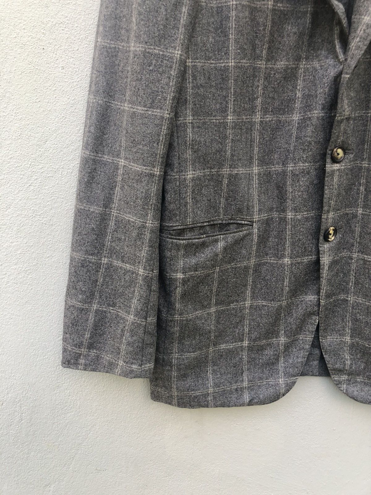 Ermenegildo Zegna × Vintage Vintage Tessuto Ermenegildo Zegna Blazer Coat Jacket Size US M / EU 48-50 / 2 - 3 Thumbnail