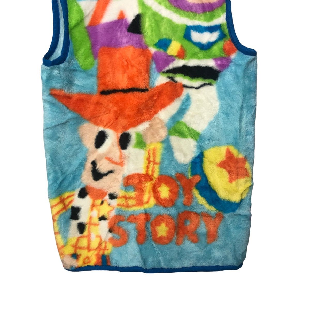 Cartoon Network Vintage Disney Pixar Toy Story Full Print Zip Up Fleece Vest Size US S / EU 44-46 / 1 - 7 Thumbnail