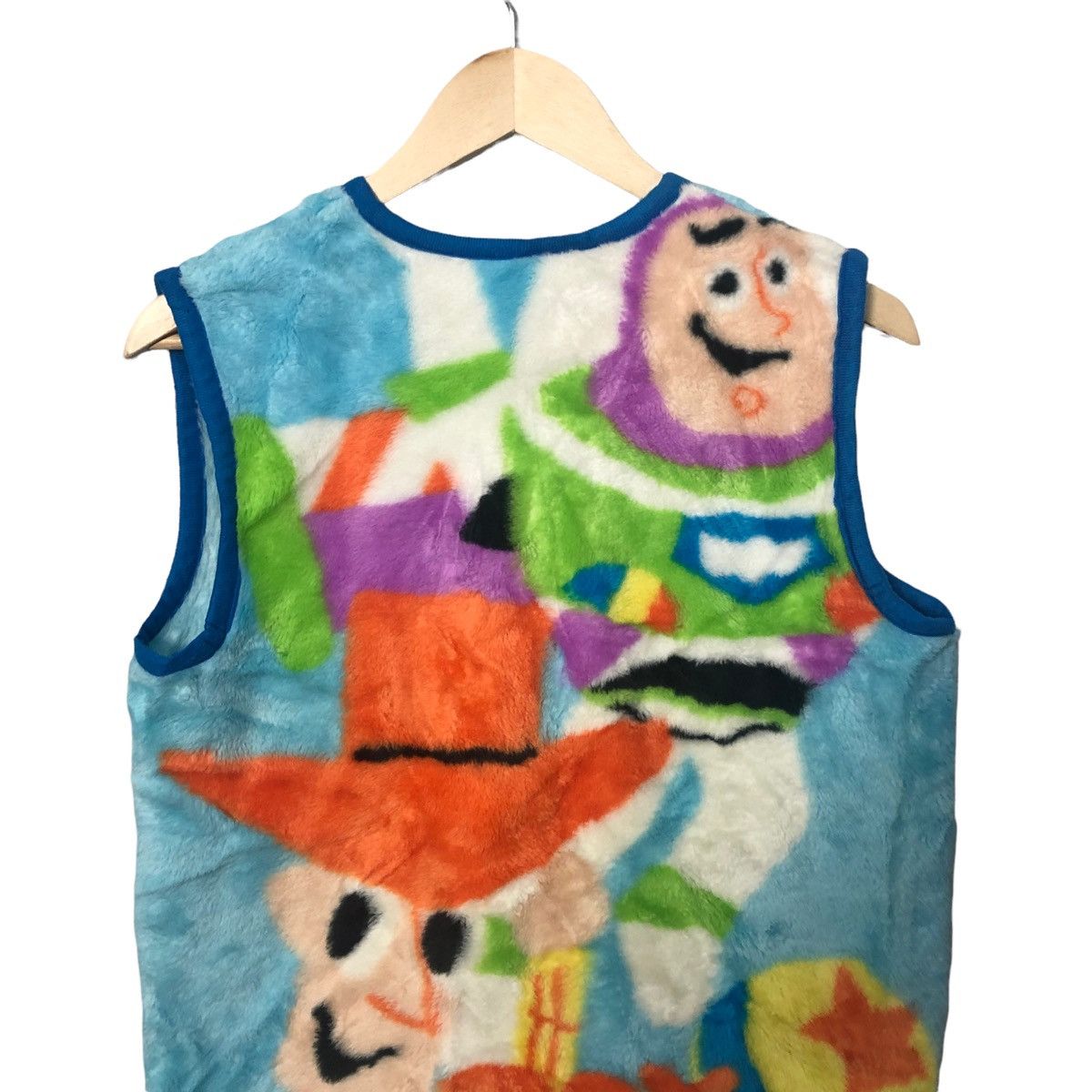 Cartoon Network Vintage Disney Pixar Toy Story Full Print Zip Up Fleece Vest Size US S / EU 44-46 / 1 - 6 Thumbnail
