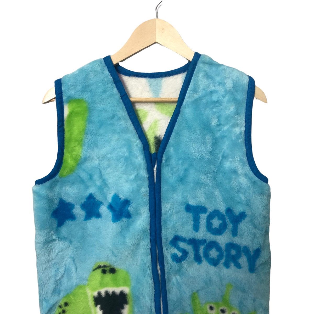 Cartoon Network Vintage Disney Pixar Toy Story Full Print Zip Up Fleece Vest Size US S / EU 44-46 / 1 - 3 Thumbnail