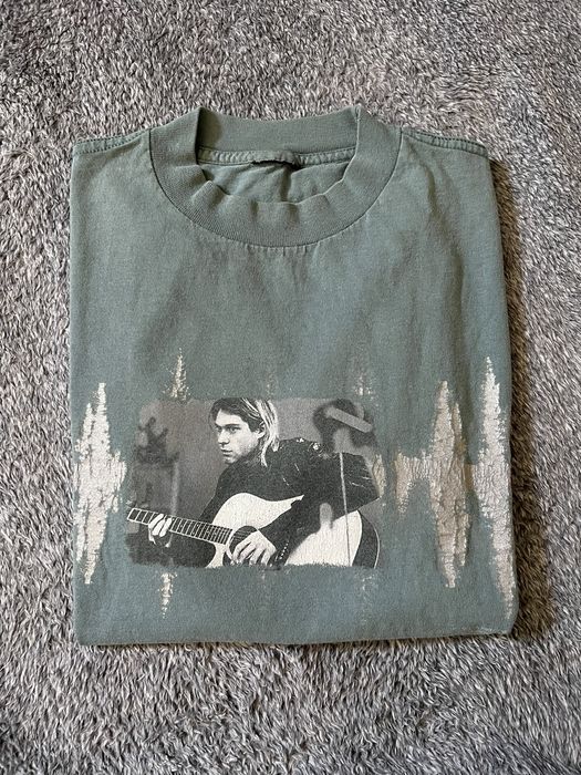 Vintage Vintage 1997 Kurt Cobain end of music shirt | Grailed