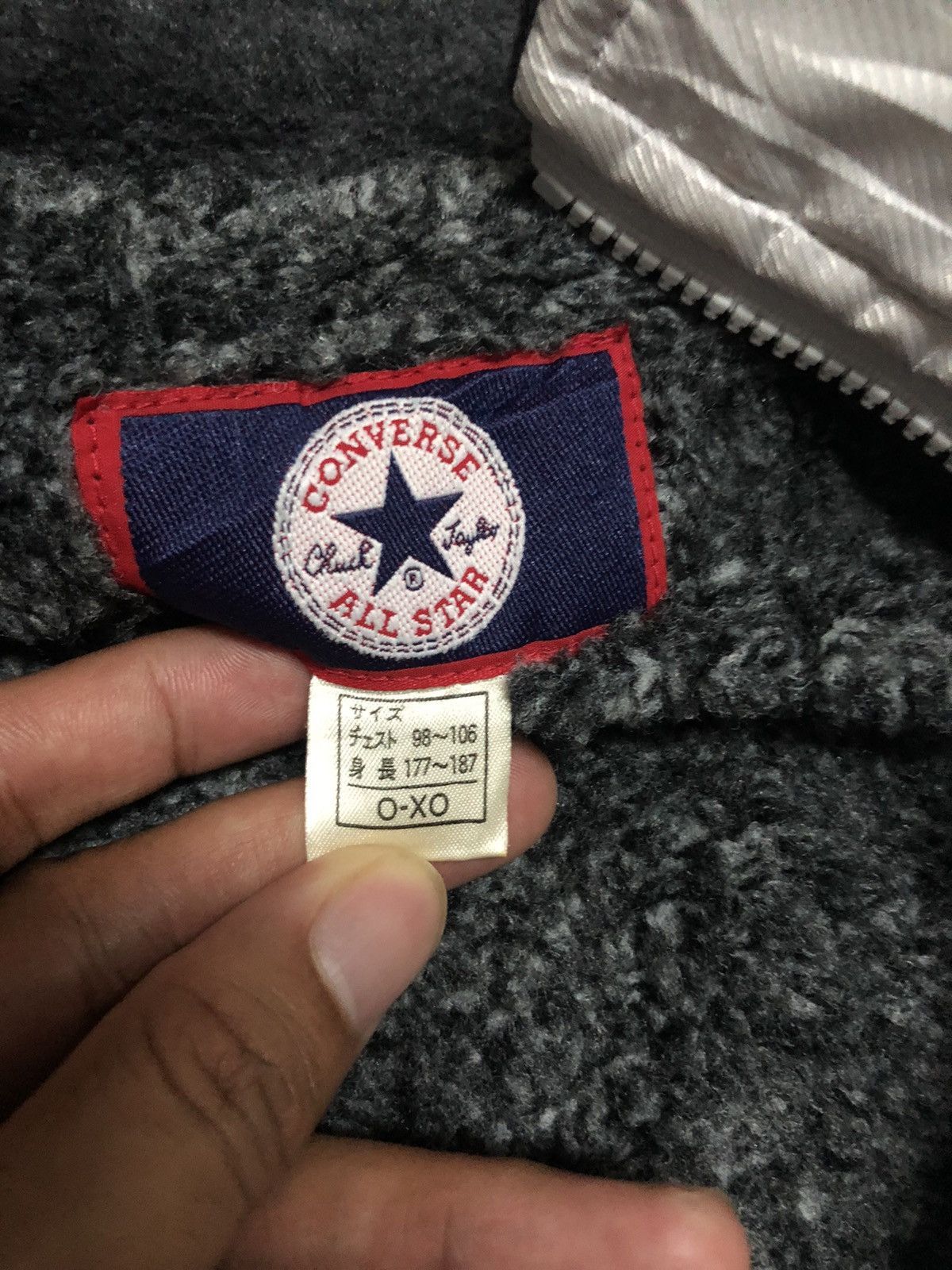 Converse Vintage Converse All Star Zipper Ups Oversize Jacket Size US XXL / EU 58 / 5 - 9 Thumbnail