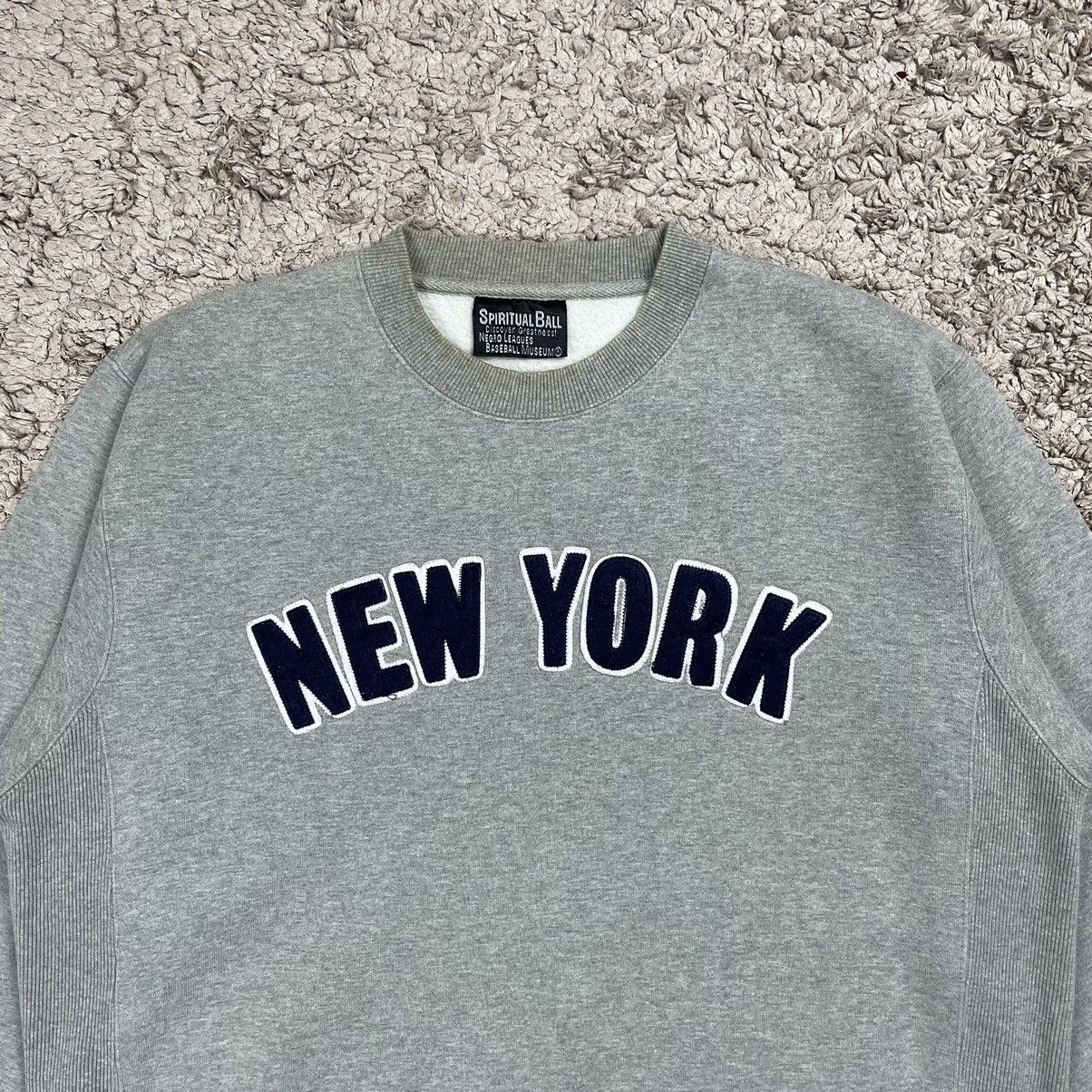 Vintage Vintage New York Baseball League Sweatshirt Size US M / EU 48-50 / 2 - 5 Thumbnail