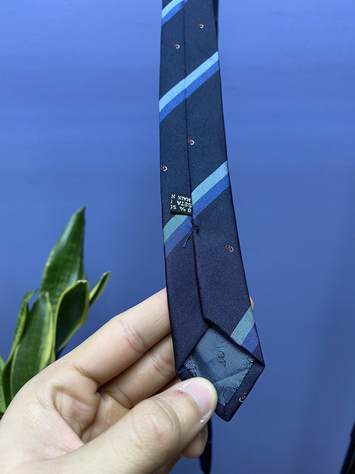 Christian Dior Monsieur × Vintage Christian Dior Vintage Silk Tie Size ONE SIZE - 9 Thumbnail