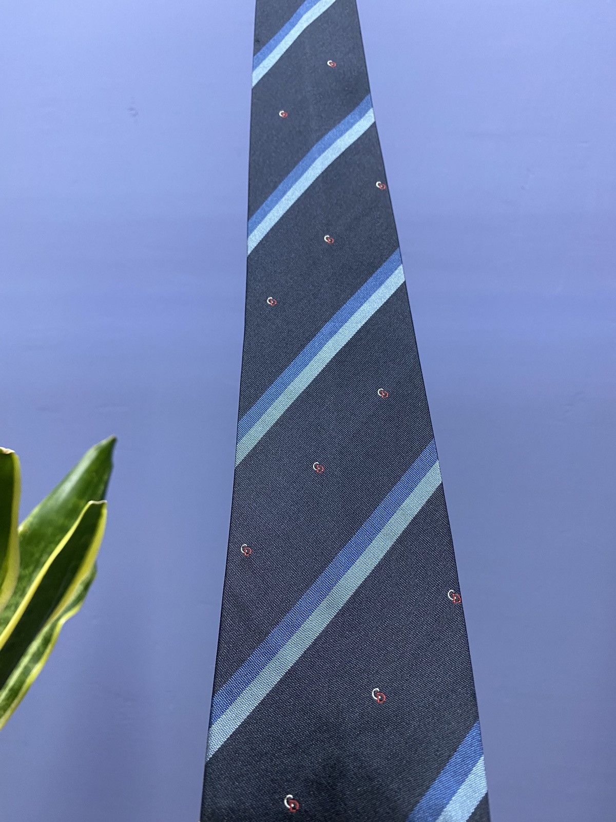 Christian Dior Monsieur × Vintage Christian Dior Vintage Silk Tie Size ONE SIZE - 5 Thumbnail