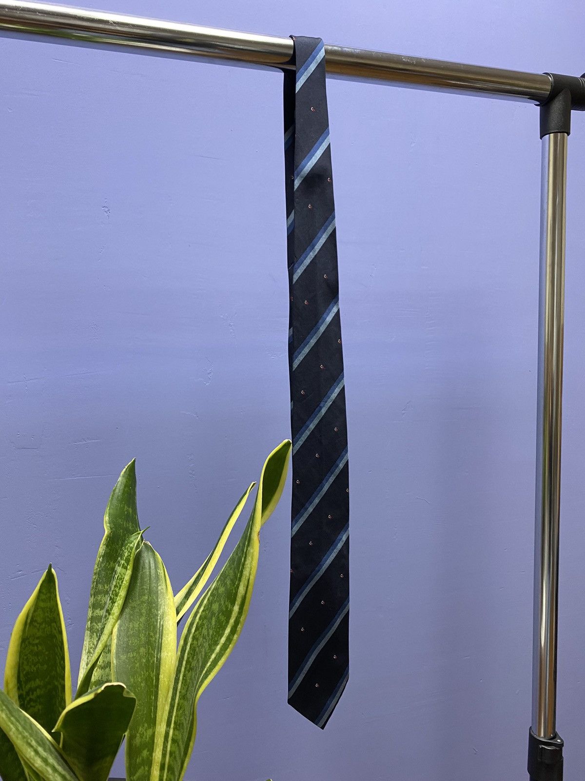 Christian Dior Monsieur × Vintage Christian Dior Vintage Silk Tie Size ONE SIZE - 4 Thumbnail