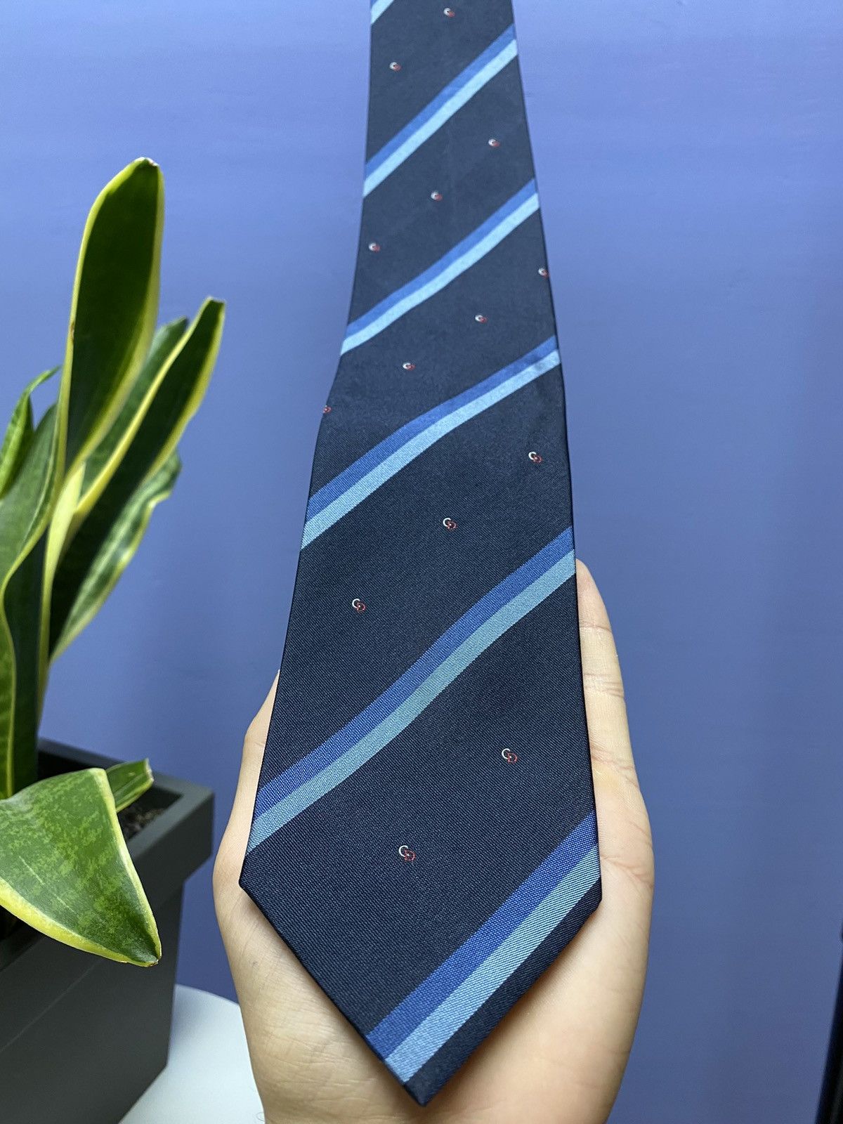 Christian Dior Monsieur × Vintage Christian Dior Vintage Silk Tie Size ONE SIZE - 1 Thumbnail