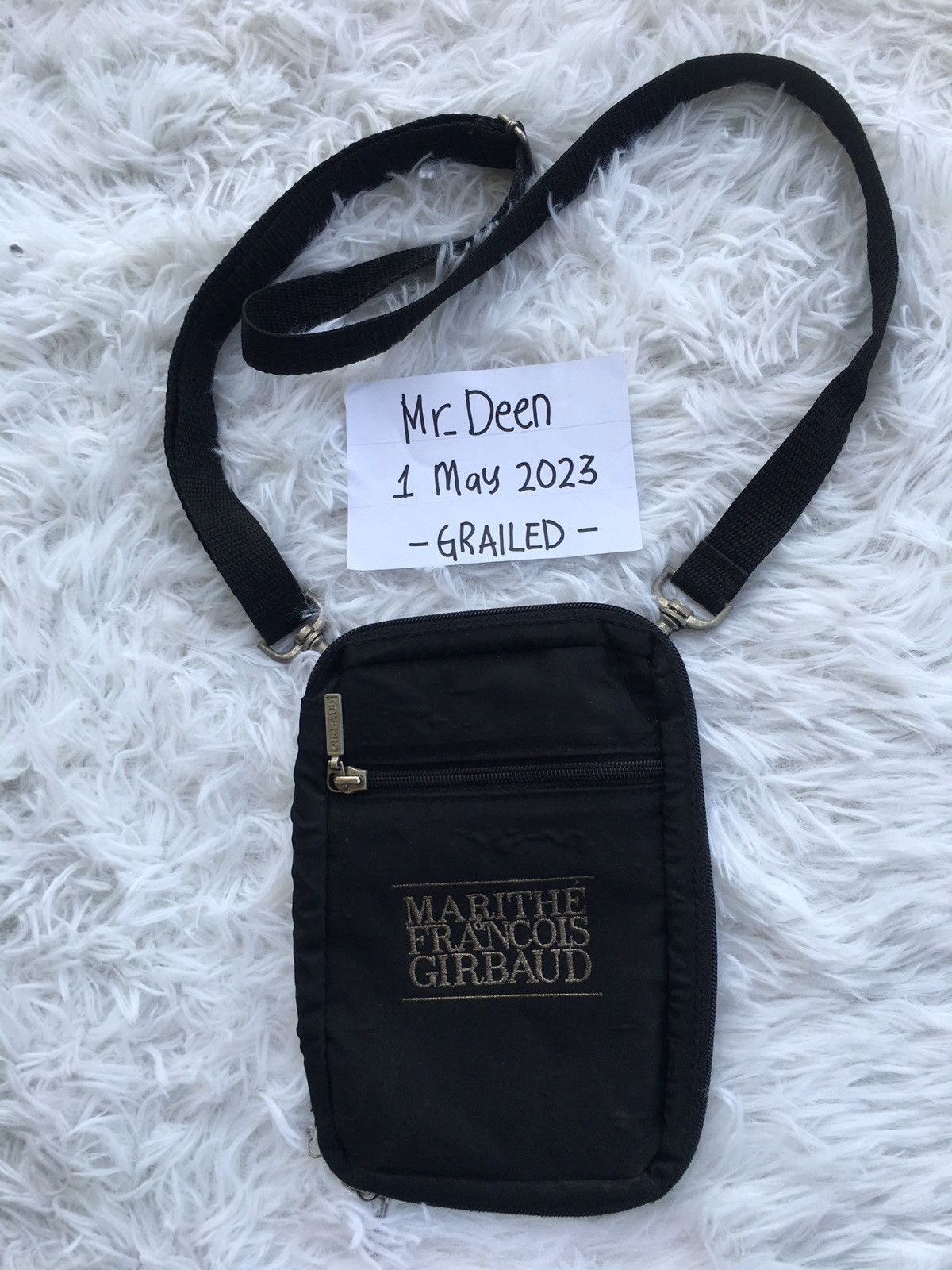 Rare Vintage Marithe Francois Girbaud Small Sling Bag