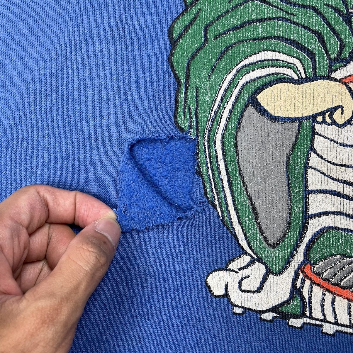 Cartoon Network Vintage Flintstones X Miami Canes Mirror Print Sweatshirt Size US L / EU 52-54 / 3 - 20 Thumbnail