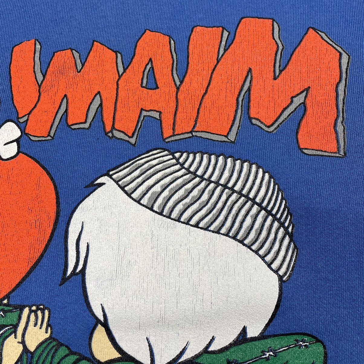 Cartoon Network Vintage Flintstones X Miami Canes Mirror Print Sweatshirt Size US L / EU 52-54 / 3 - 16 Thumbnail