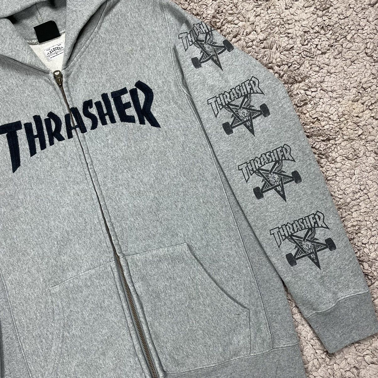 Thrasher Thrasher X Aldies Zipper Hoodie Size US M / EU 48-50 / 2 - 7 Thumbnail