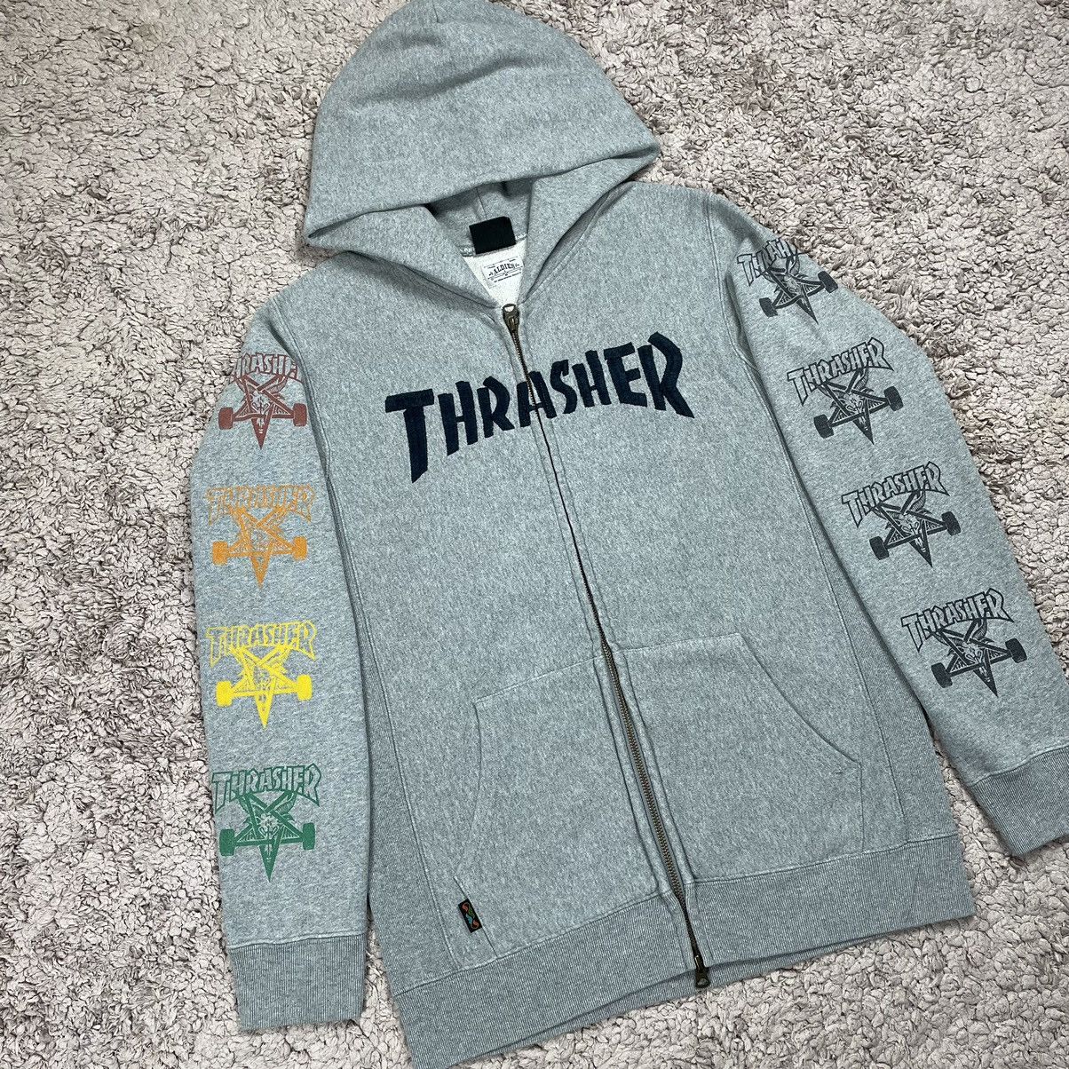 Thrasher Thrasher X Aldies Zipper Hoodie Size US M / EU 48-50 / 2 - 3 Thumbnail