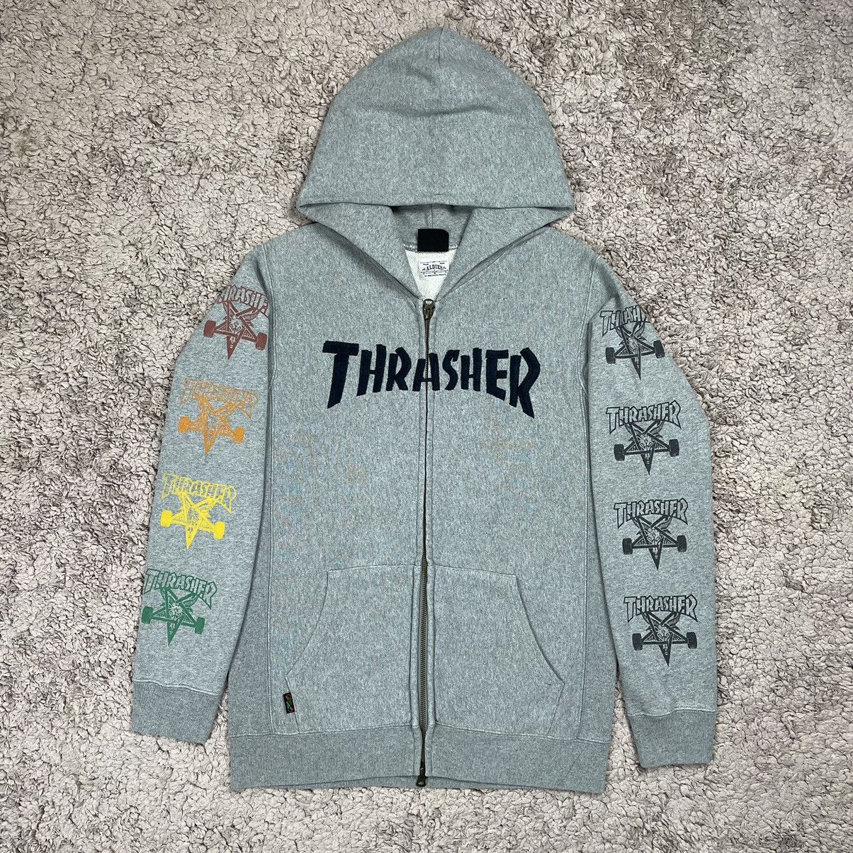 Thrasher Thrasher X Aldies Zipper Hoodie Size US M / EU 48-50 / 2 - 1 Thumbnail
