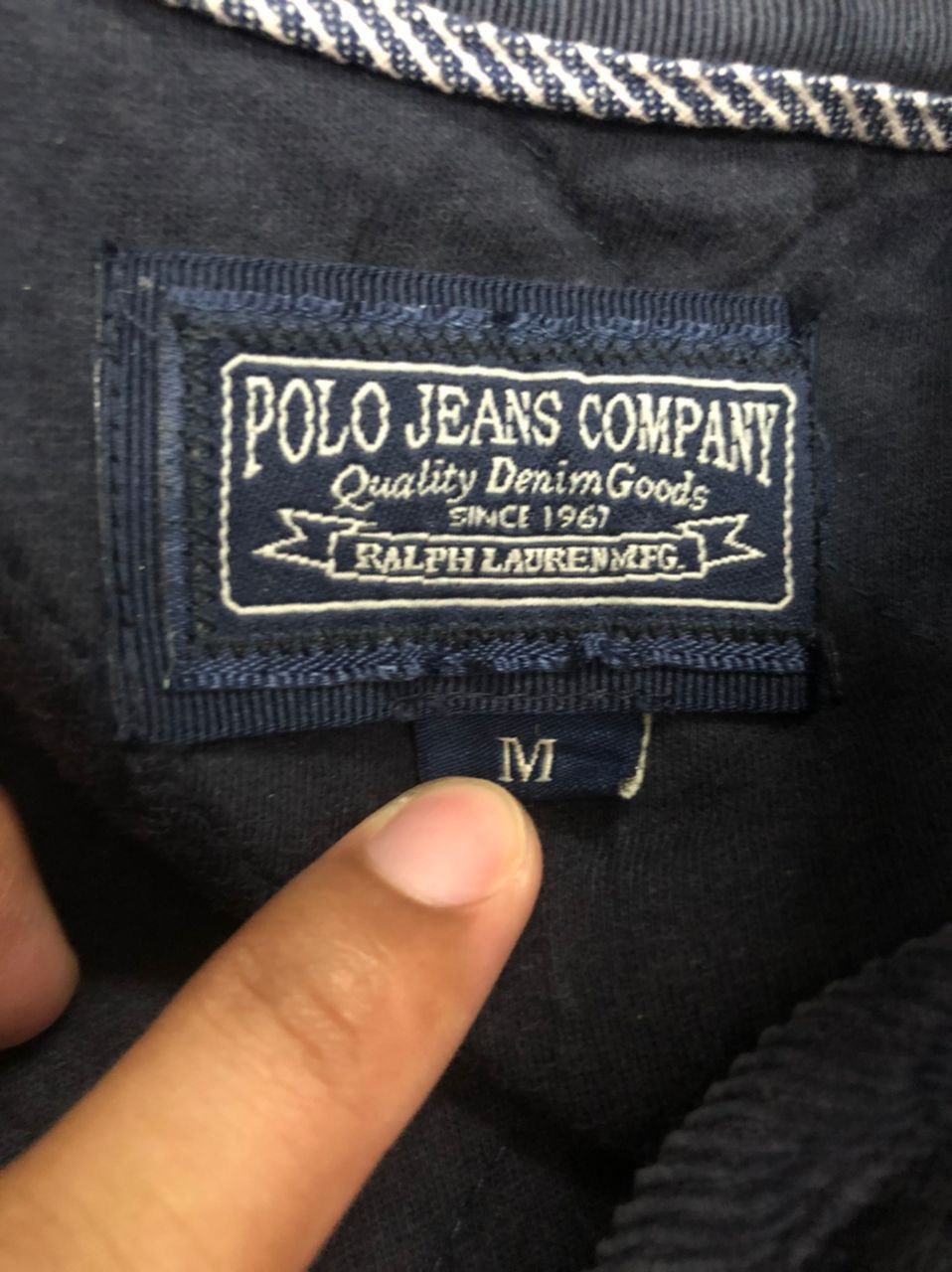 Polo Ralph Lauren × Ralph Lauren Vintage Polo Jeans Company Ralph Lauren Zipper Ups Jacket Size US S / EU 44-46 / 1 - 9 Thumbnail