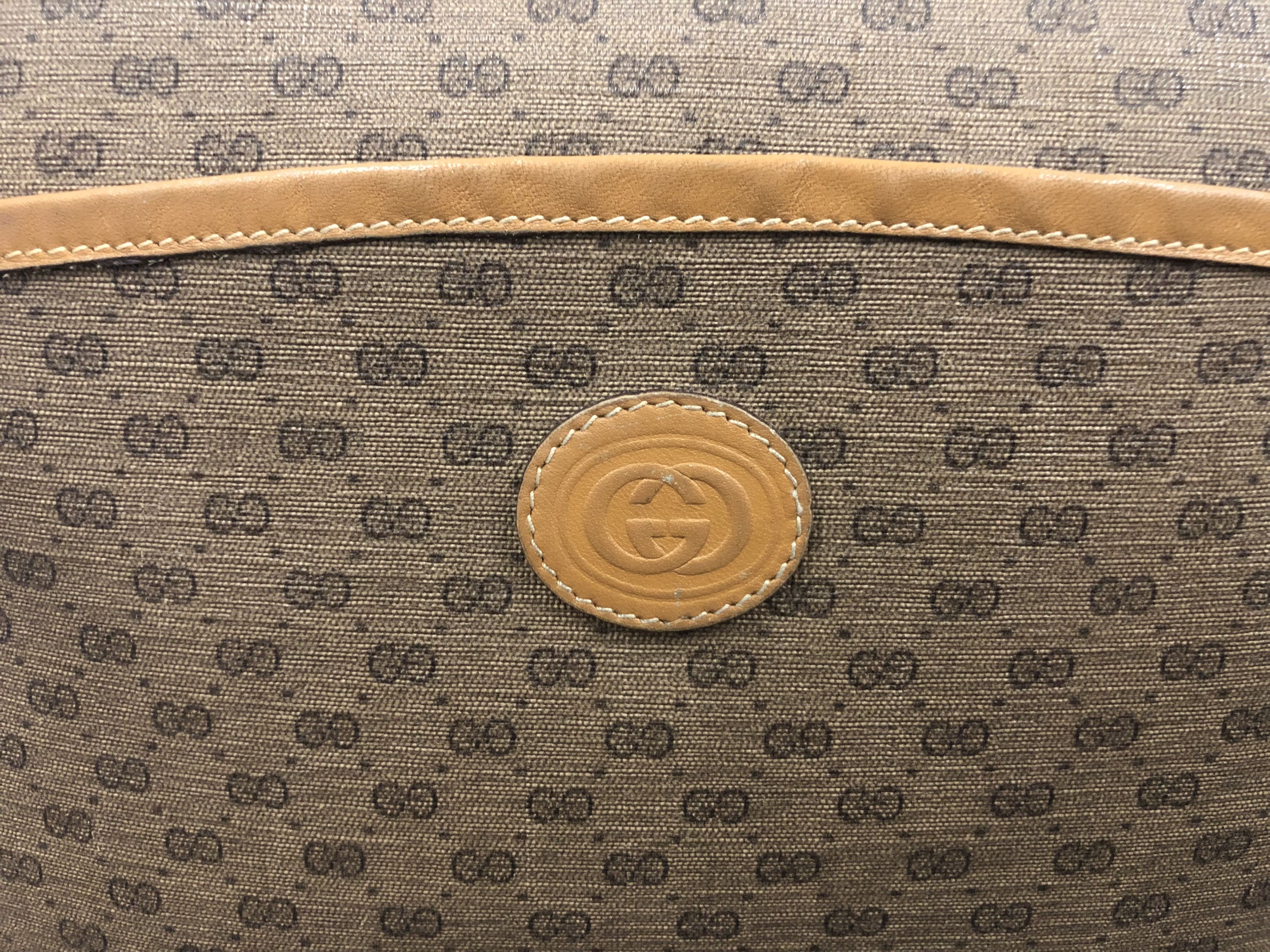 Gucci Gucci GG Vintage Leather Clutch Bag Size ONE SIZE - 3 Thumbnail
