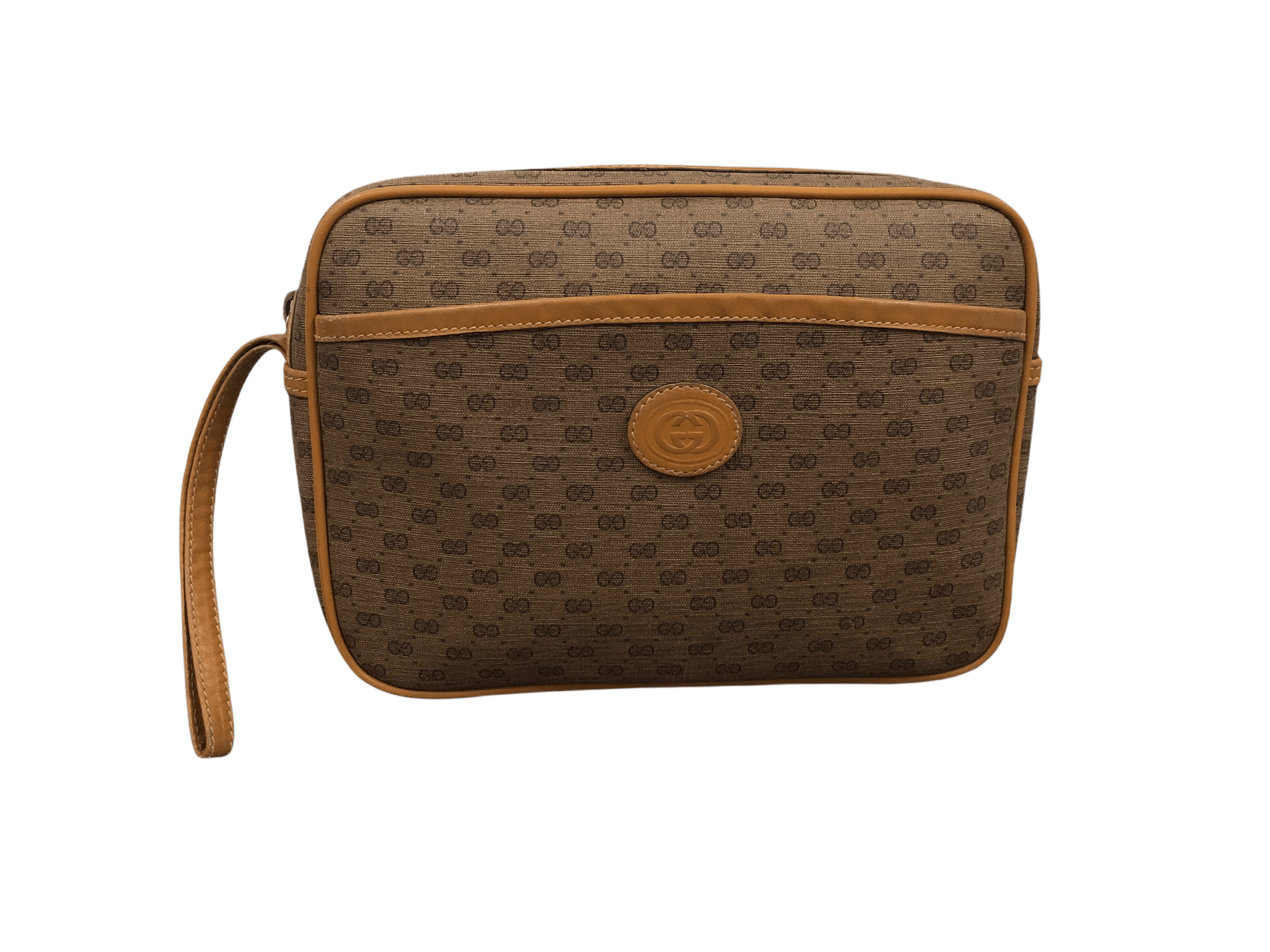 Gucci Gucci GG Vintage Leather Clutch Bag Size ONE SIZE - 2 Thumbnail