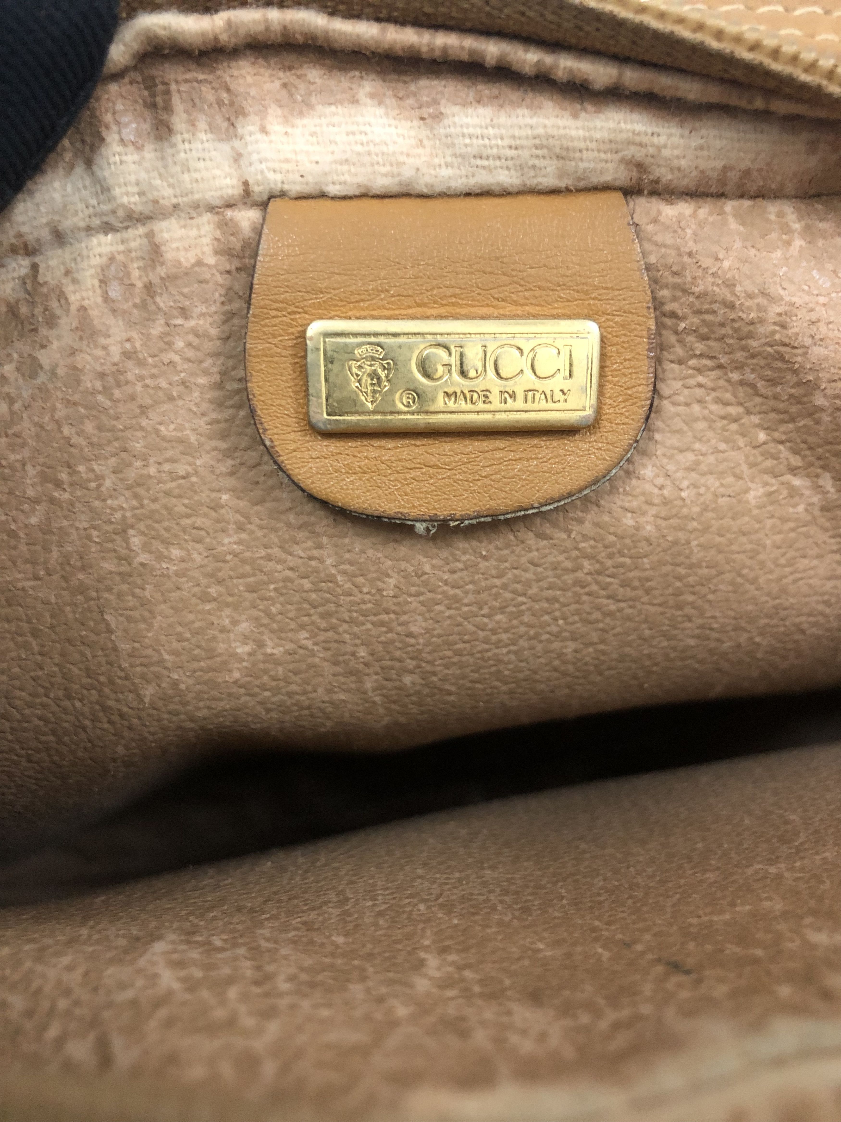 Gucci Gucci GG Vintage Leather Clutch Bag Size ONE SIZE - 22 Thumbnail