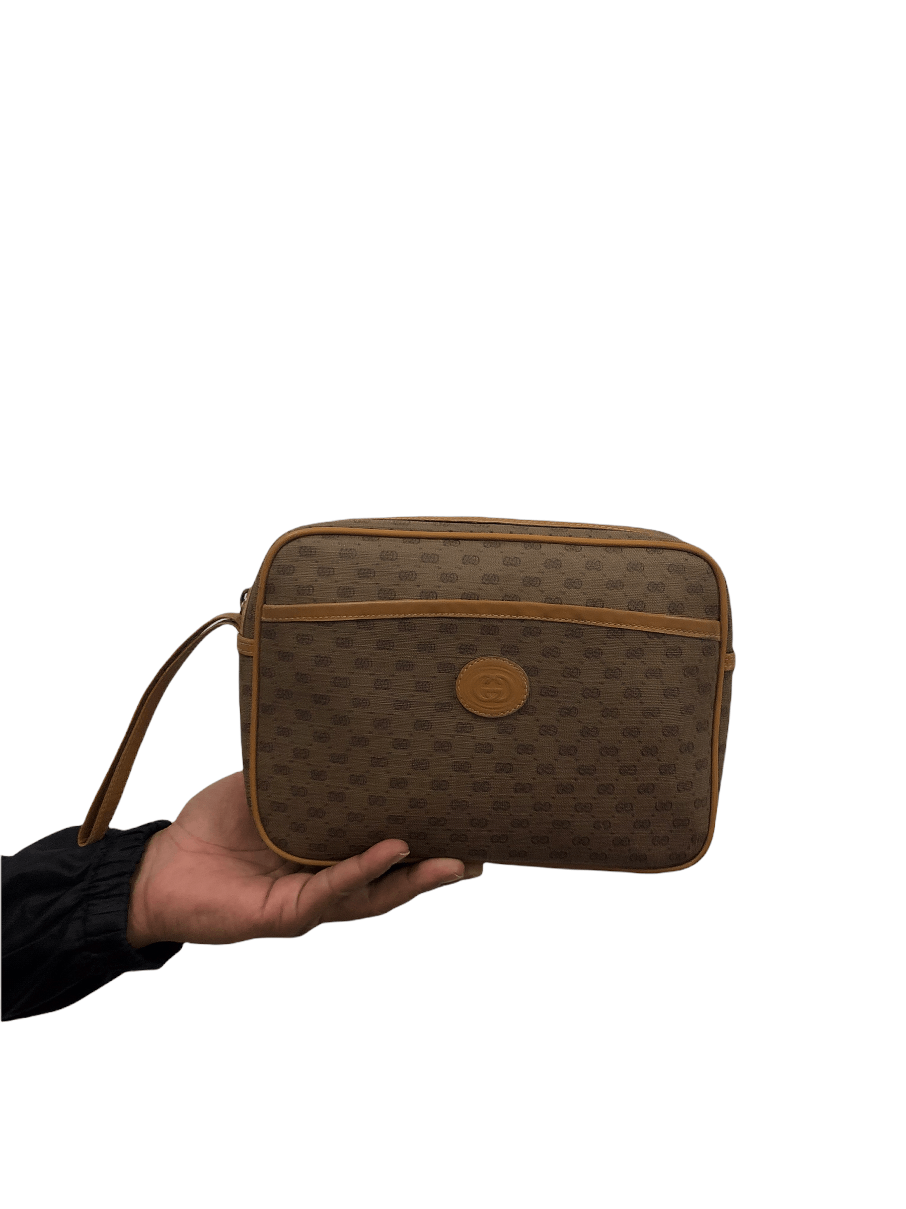 Gucci Gucci GG Vintage Leather Clutch Bag Size ONE SIZE - 24 Thumbnail