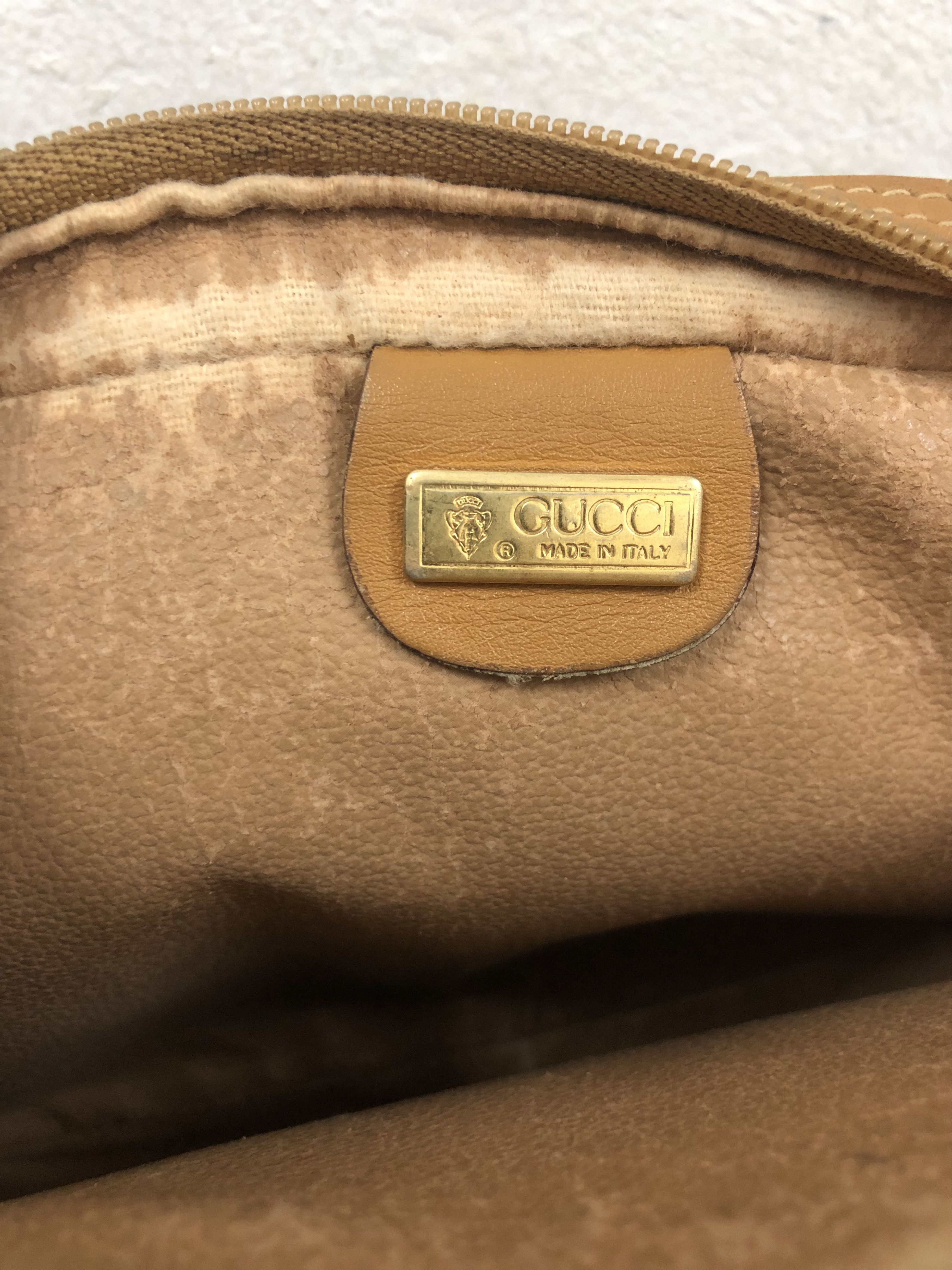 Gucci Gucci GG Vintage Leather Clutch Bag Size ONE SIZE - 23 Thumbnail