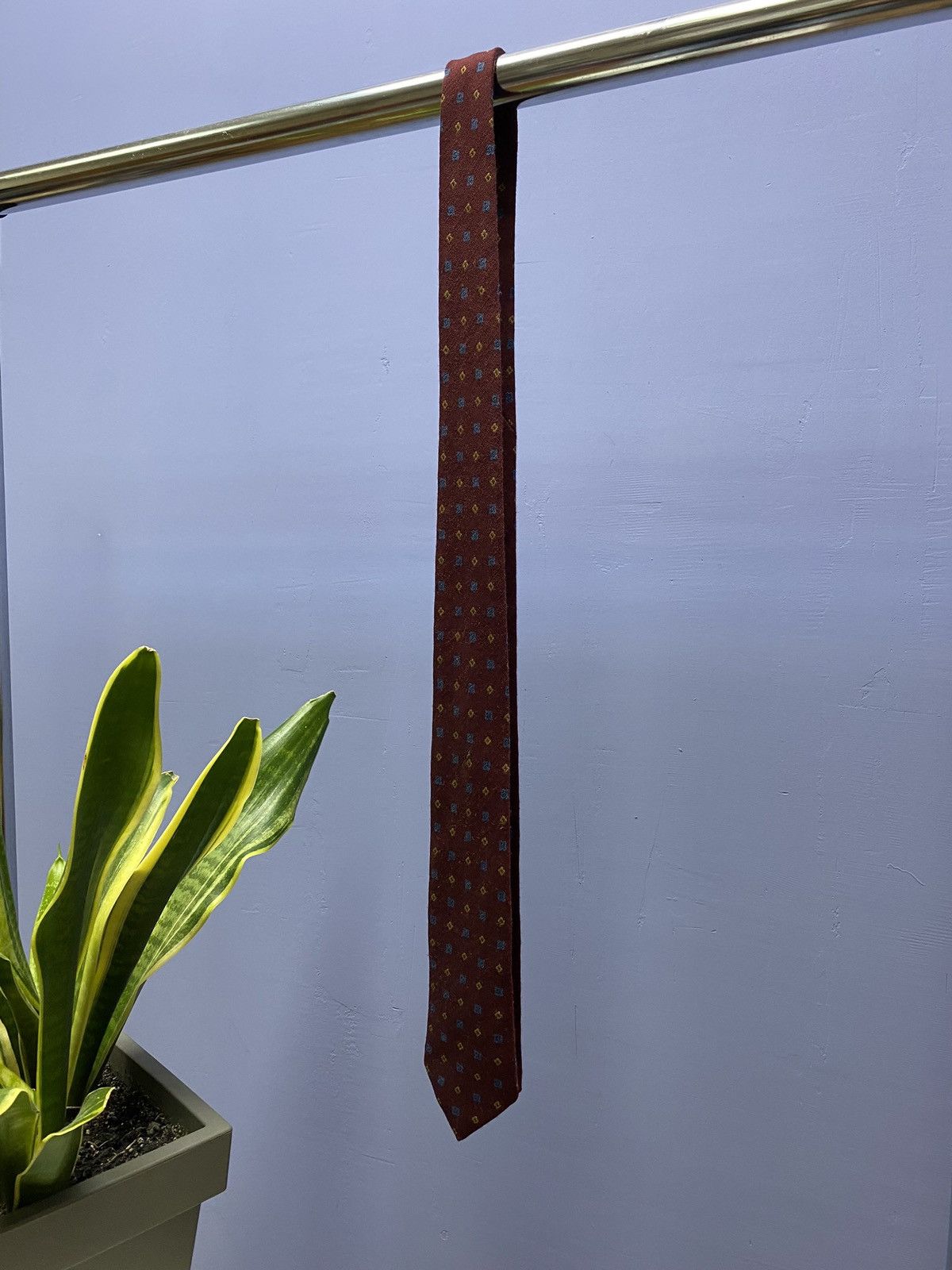 Christian Dior Monsieur × Vintage Christian Dior Vintage Silk Tie Size ONE SIZE - 3 Thumbnail
