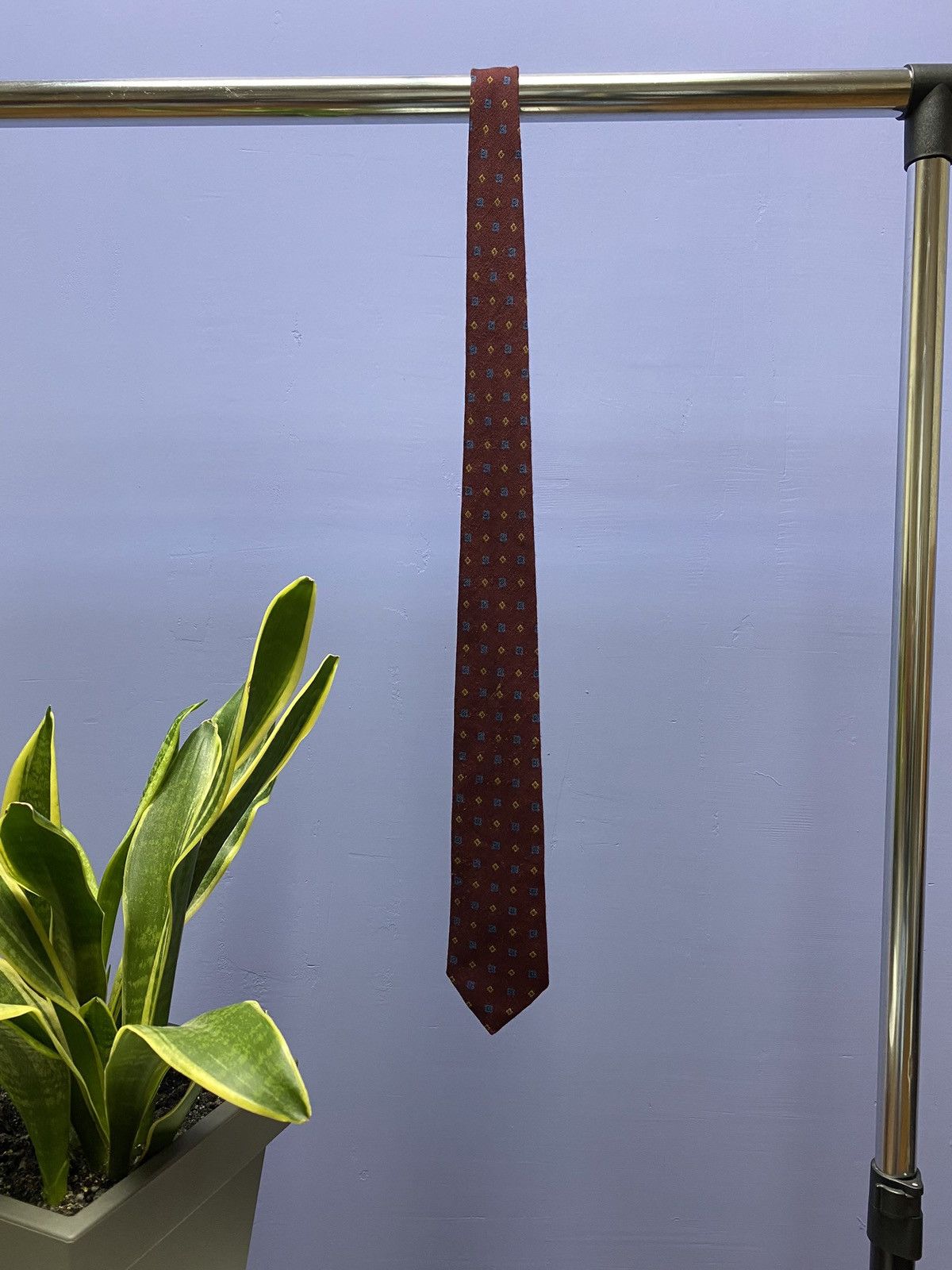 Christian Dior Monsieur × Vintage Christian Dior Vintage Silk Tie Size ONE SIZE - 2 Thumbnail