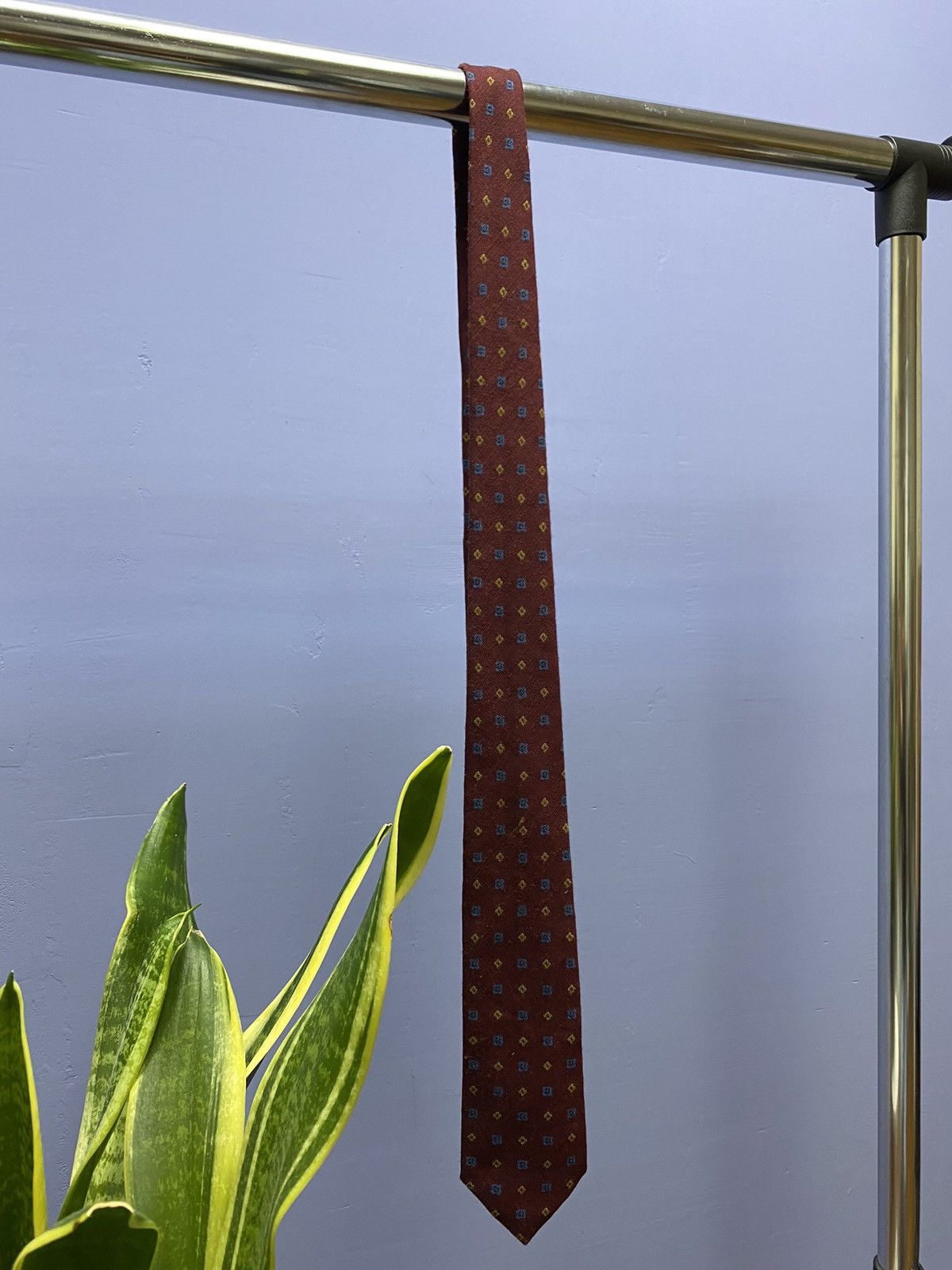 Christian Dior Monsieur × Vintage Christian Dior Vintage Silk Tie Size ONE SIZE - 4 Thumbnail