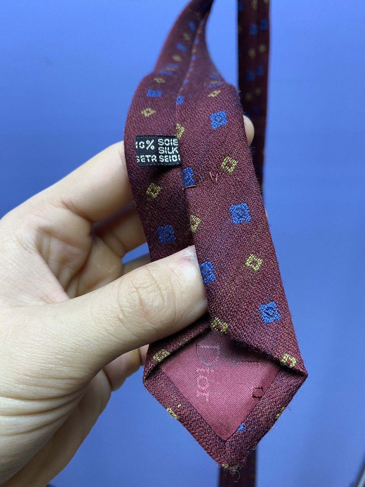 Christian Dior Monsieur × Vintage Christian Dior Vintage Silk Tie Size ONE SIZE - 13 Thumbnail