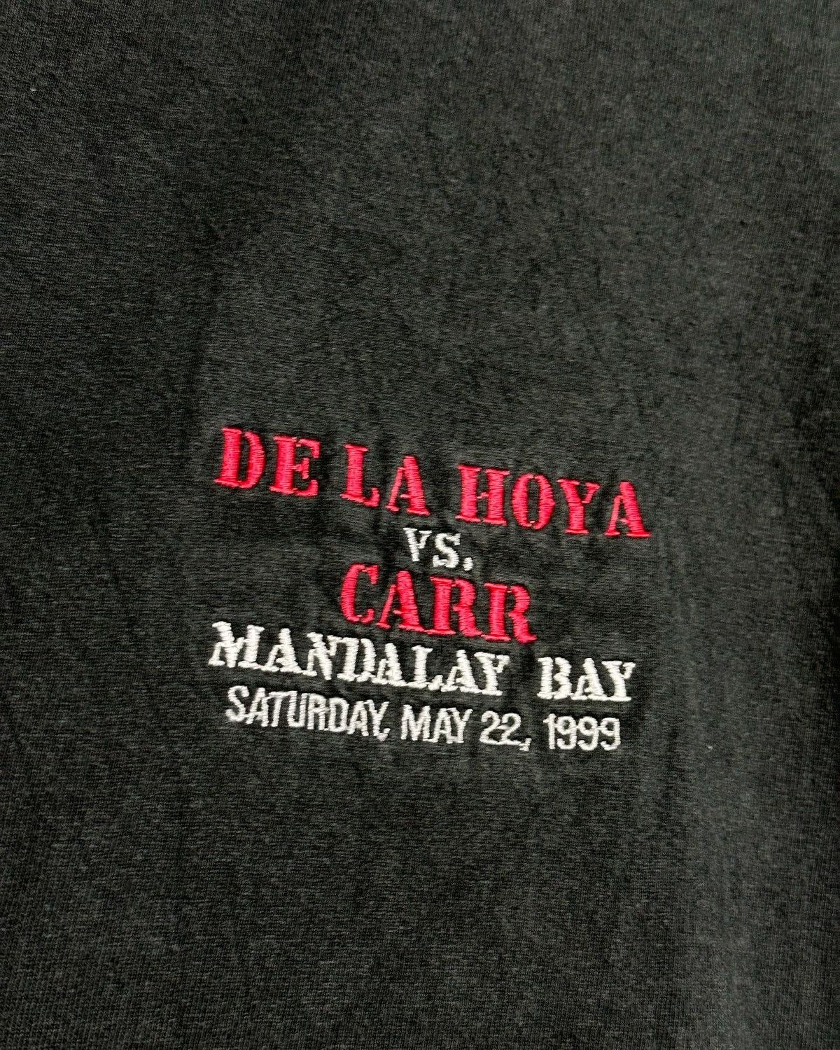 Vintage 🚨Vintage De La Hoya Mayweather 1999 Boxing Promo T-Shirt Size US XL / EU 56 / 4 - 5 Thumbnail