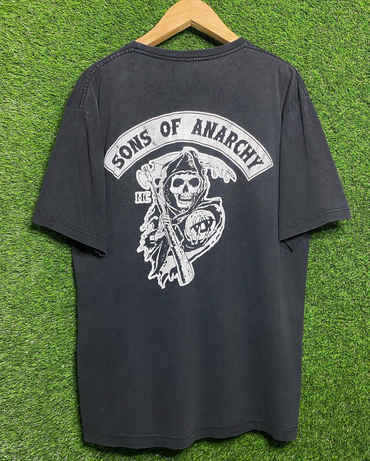 Vintage 🚨Vintage Sons Of Anarchy 00s Tv Show Promo T-Shirt Size US XL / EU 56 / 4 - 2 Thumbnail