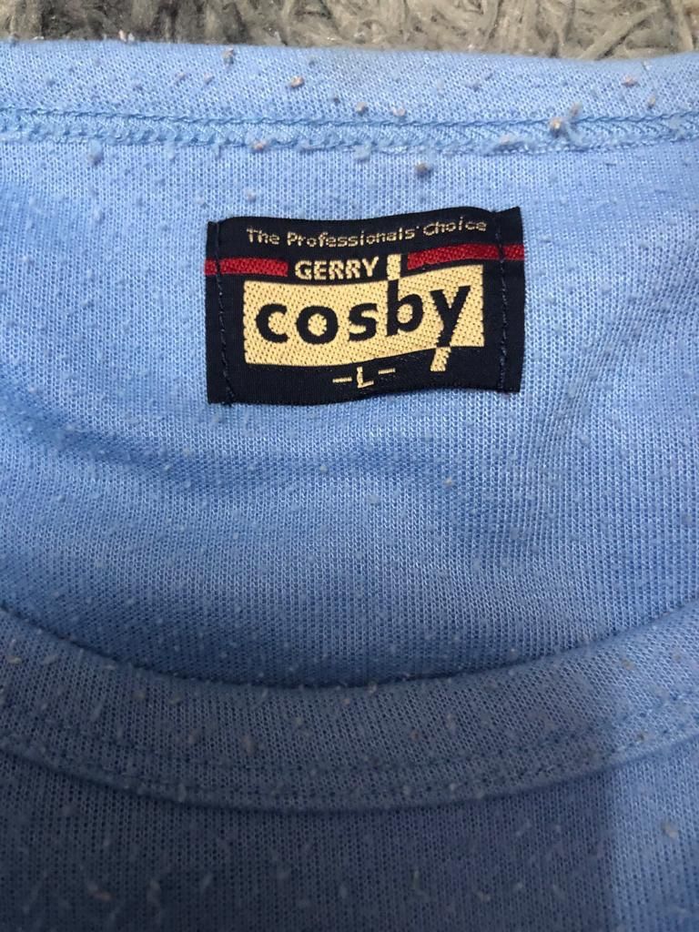 Vintage Gerry Cosby Spell Out Big Logo Long Sleeve Shirt