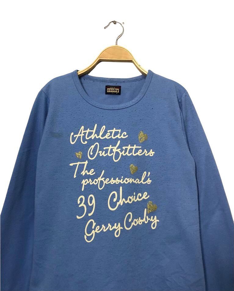 Vintage Gerry Cosby Spell Out Big Logo Long Sleeve Shirt