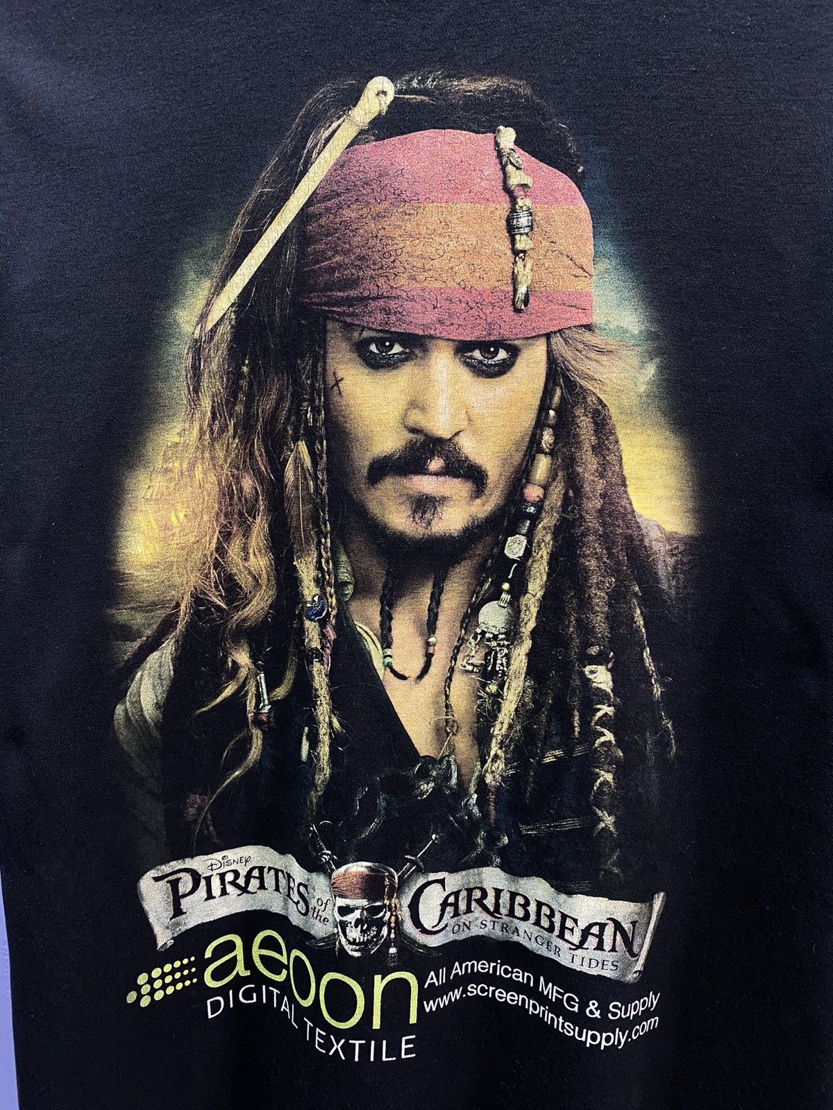 Disney Pirates Of The Caribbean On The Stranger Tides Promo Tee L Size US L / EU 52-54 / 3 - 6 Thumbnail