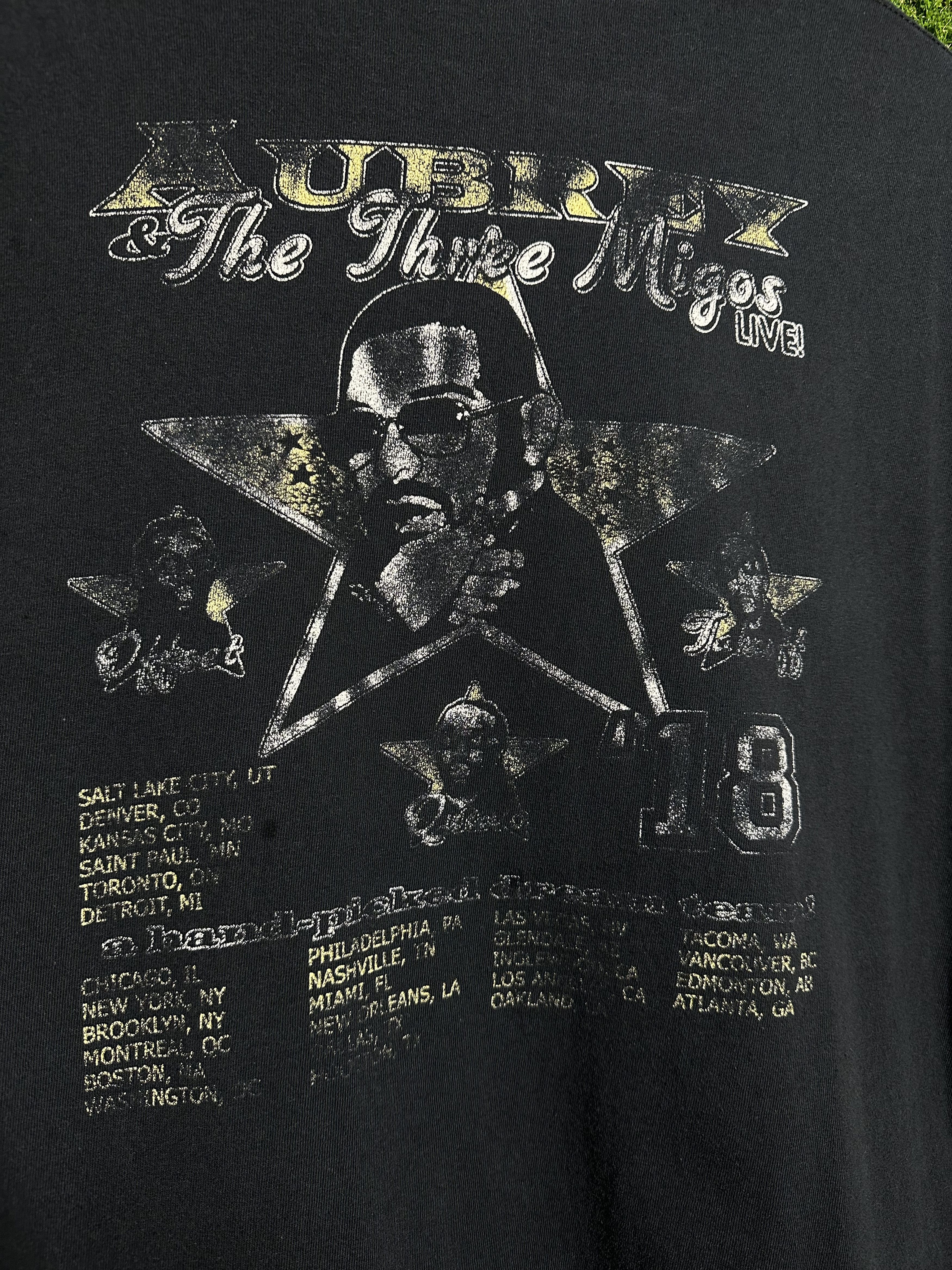 Rap Tees × Vintage 🚨Vintage Drake Aubrey & The Three Migos 2018 RapTee T-Shirt Size US XL / EU 56 / 4 - 5 Thumbnail