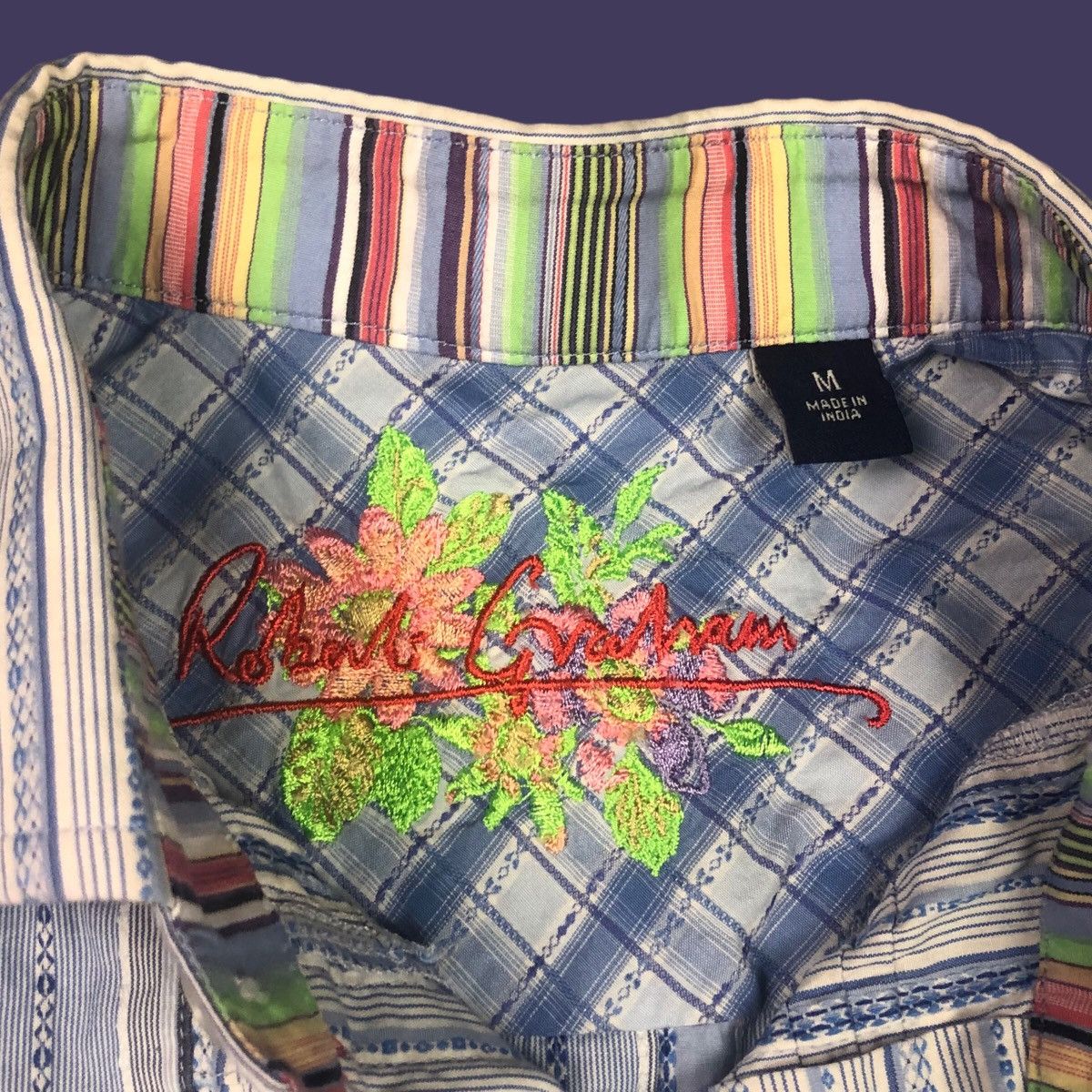Robert Graham Robert Graham Formal Casual Long Sleeve Button Down Shirt M Size US M / EU 48-50 / 2 - 2 Thumbnail