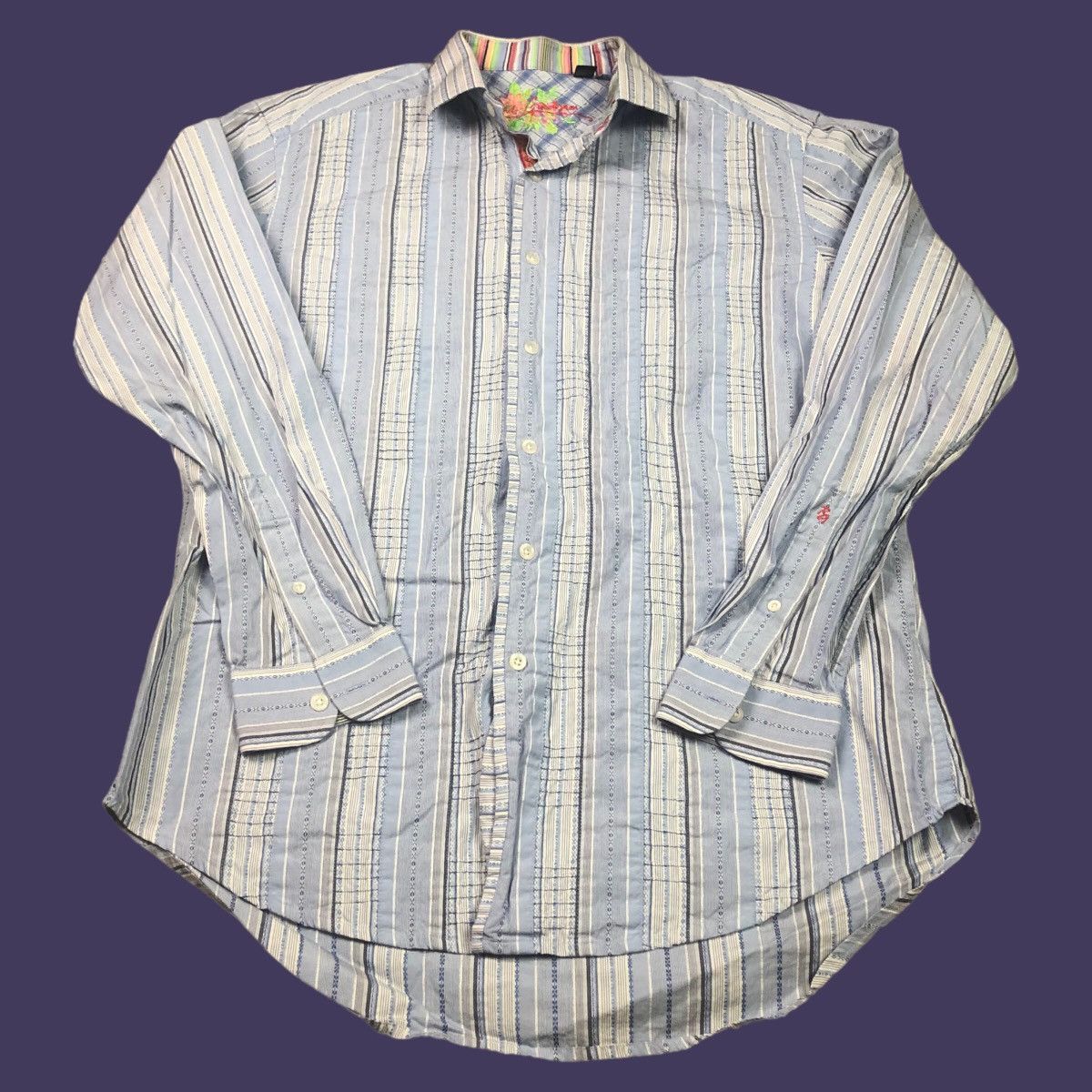 Robert Graham Robert Graham Formal Casual Long Sleeve Button Down Shirt M Size US M / EU 48-50 / 2 - 1 Thumbnail