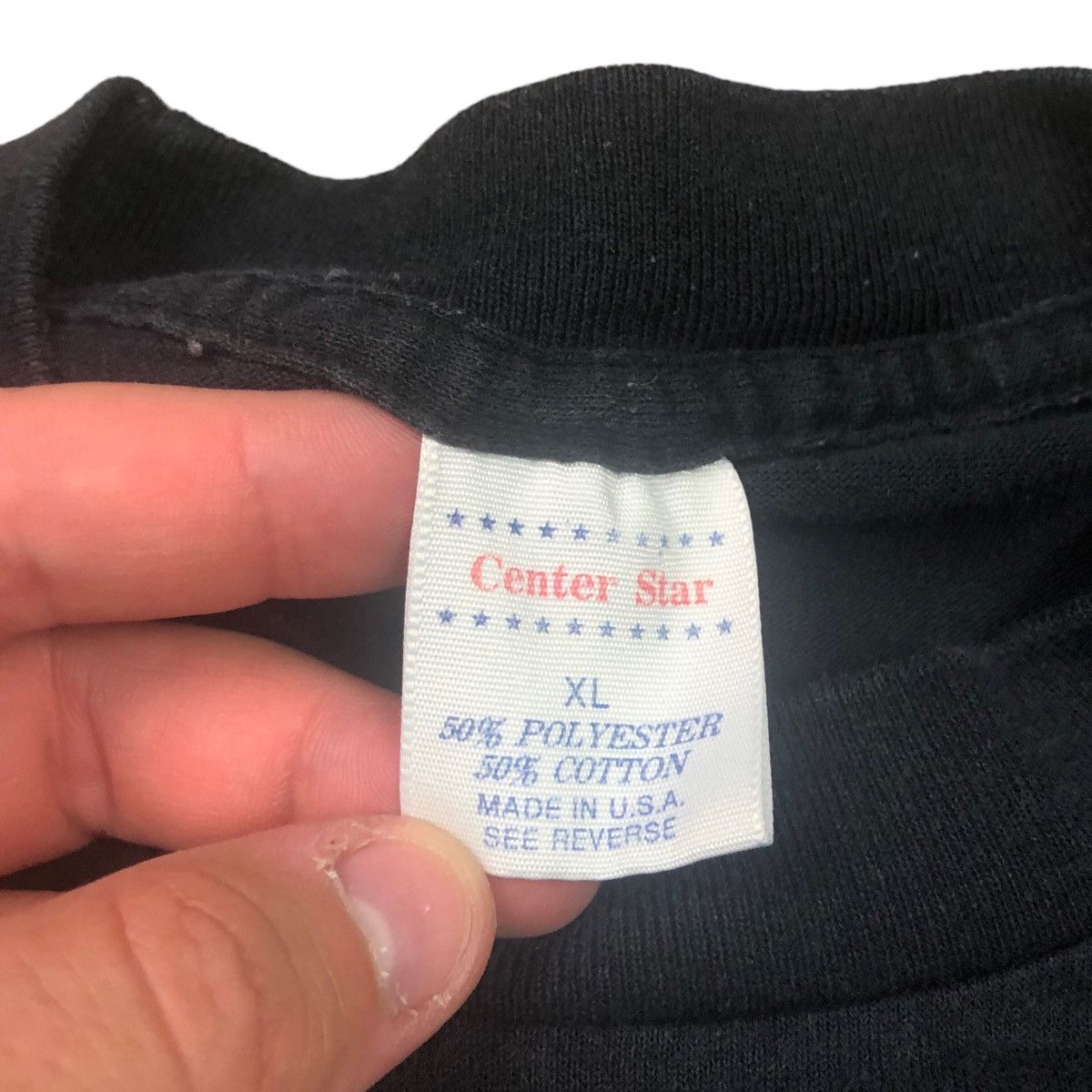 Vintage Vintage 90s Over the Hill Hallmark Comedy Black Shirt Large Size US L / EU 52-54 / 3 - 3 Thumbnail