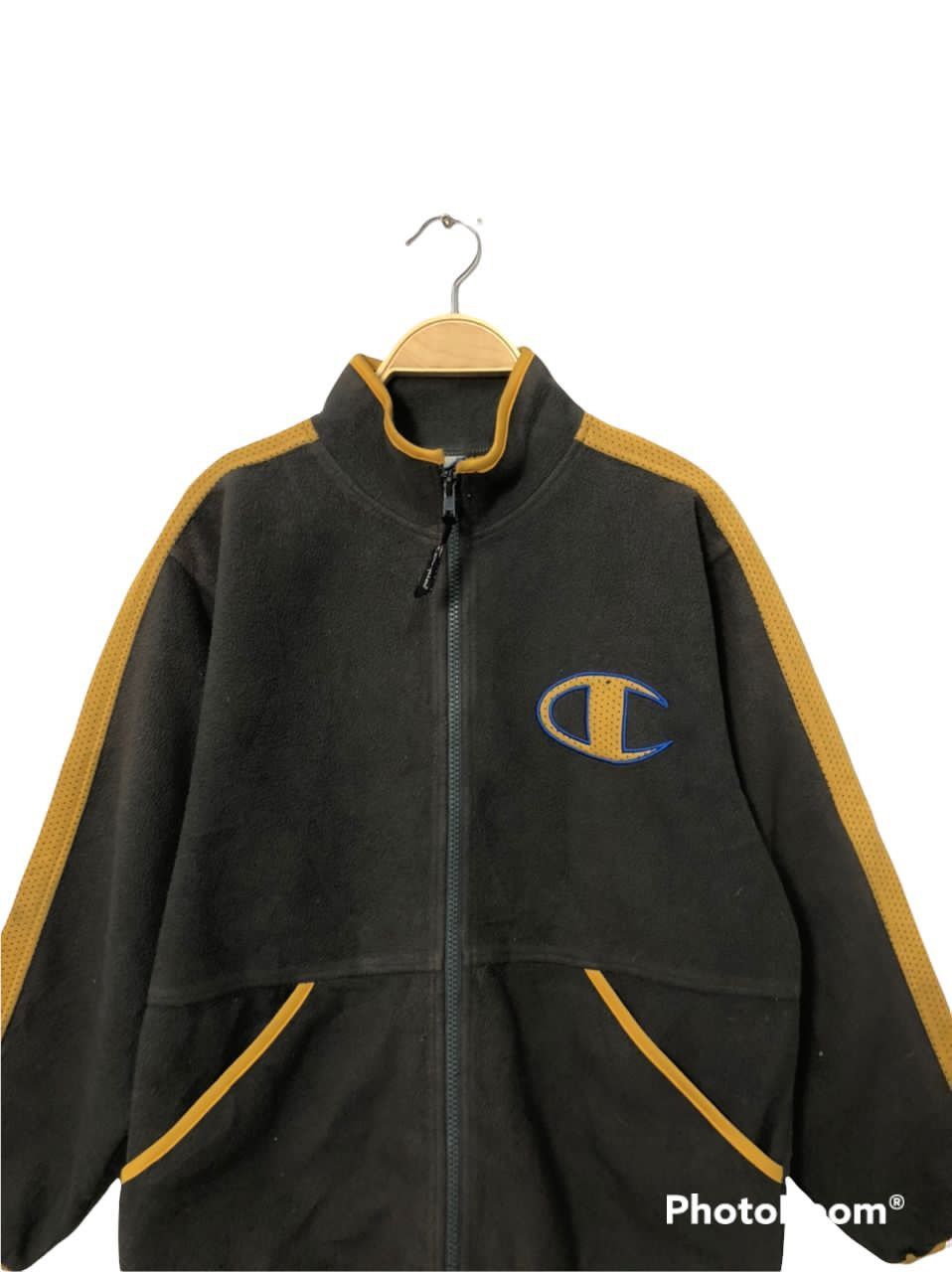 Champion Vintage Champion Big Logo Embroidered Zip Ups Jacket Size US M / EU 48-50 / 2 - 5 Thumbnail