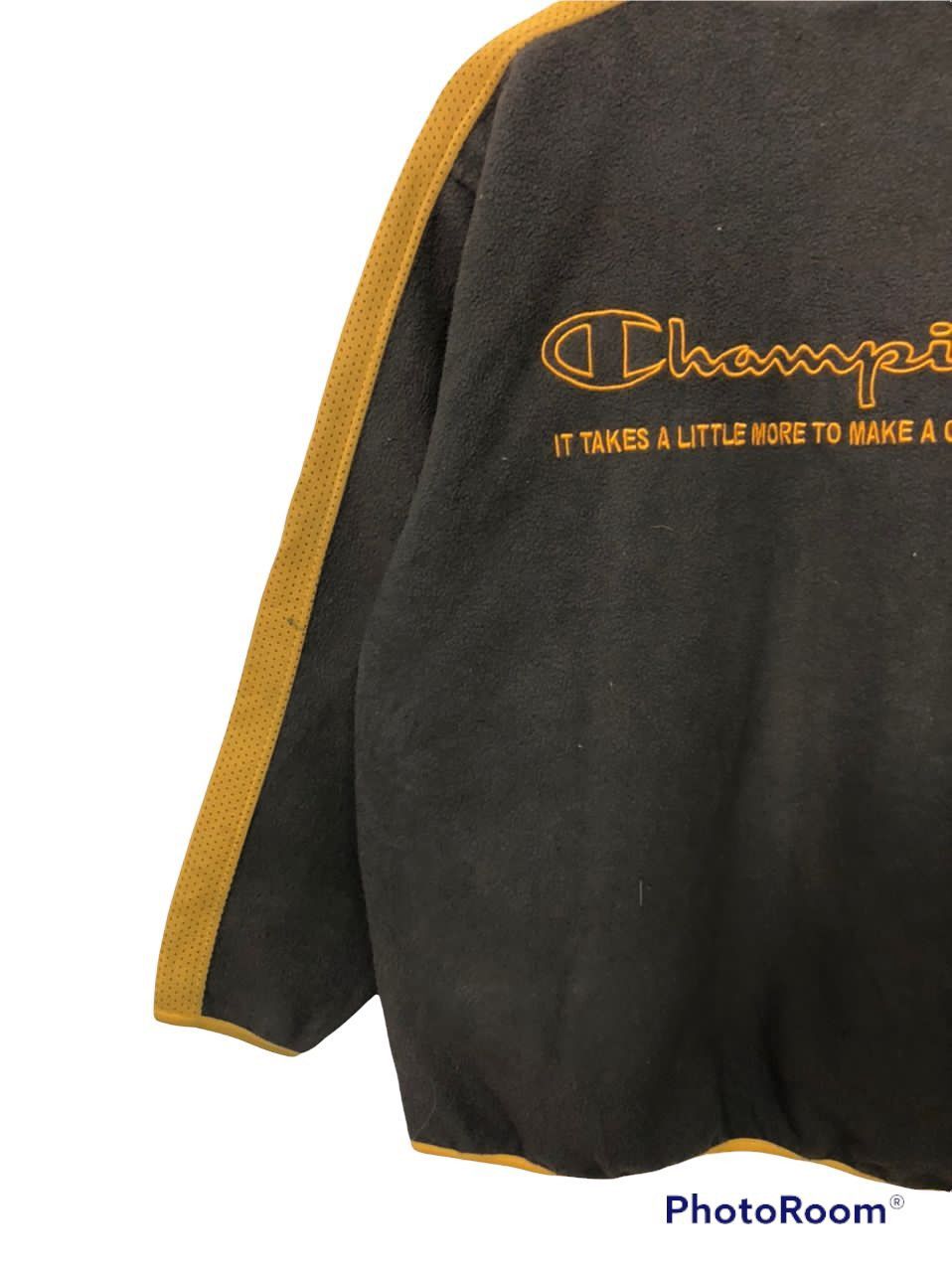 Champion Vintage Champion Big Logo Embroidered Zip Ups Jacket Size US M / EU 48-50 / 2 - 8 Thumbnail