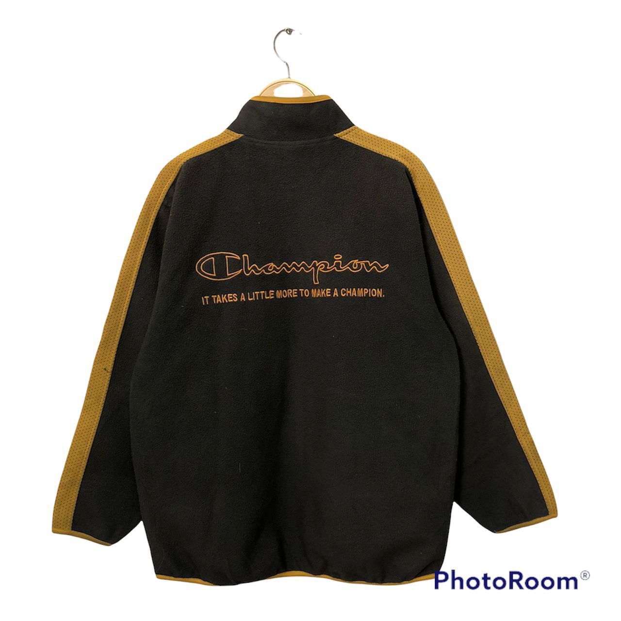 Champion Vintage Champion Big Logo Embroidered Zip Ups Jacket Size US M / EU 48-50 / 2 - 1 Thumbnail