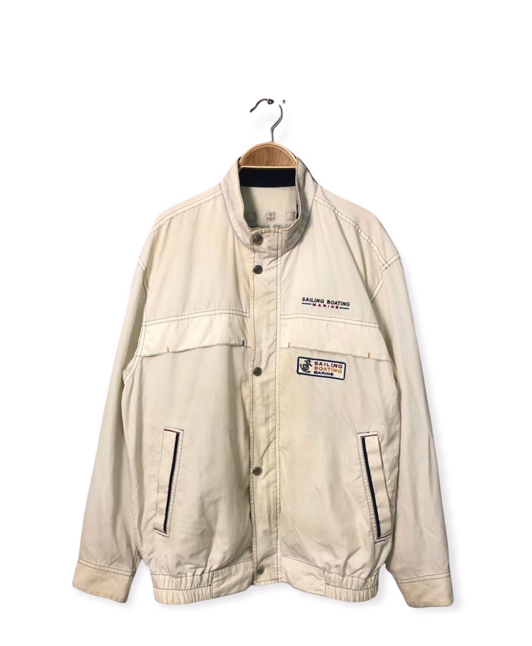 Japanese Brand Vintage Marphy Brother Fit Out Zip Ups Jacket Size US L / EU 52-54 / 3 - 1 Thumbnail