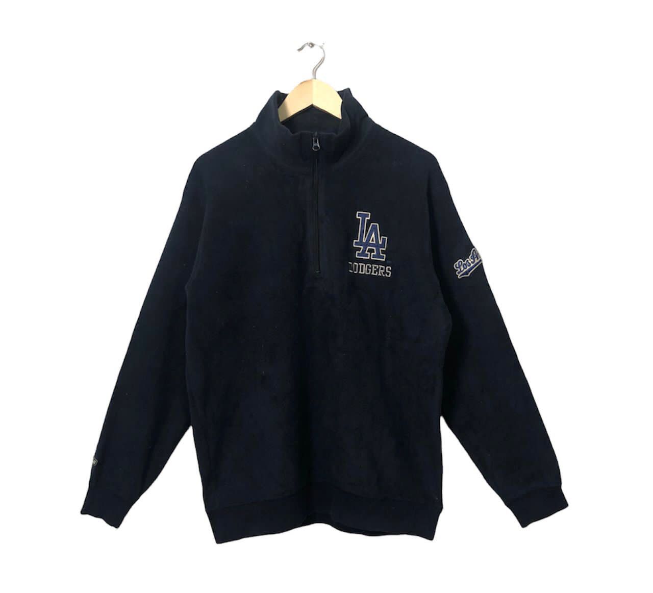 MLB Vtg Los Angeles Dodgers Embroidery Logo Fleece Sweatshirt Size US L / EU 52-54 / 3 - 1 Thumbnail