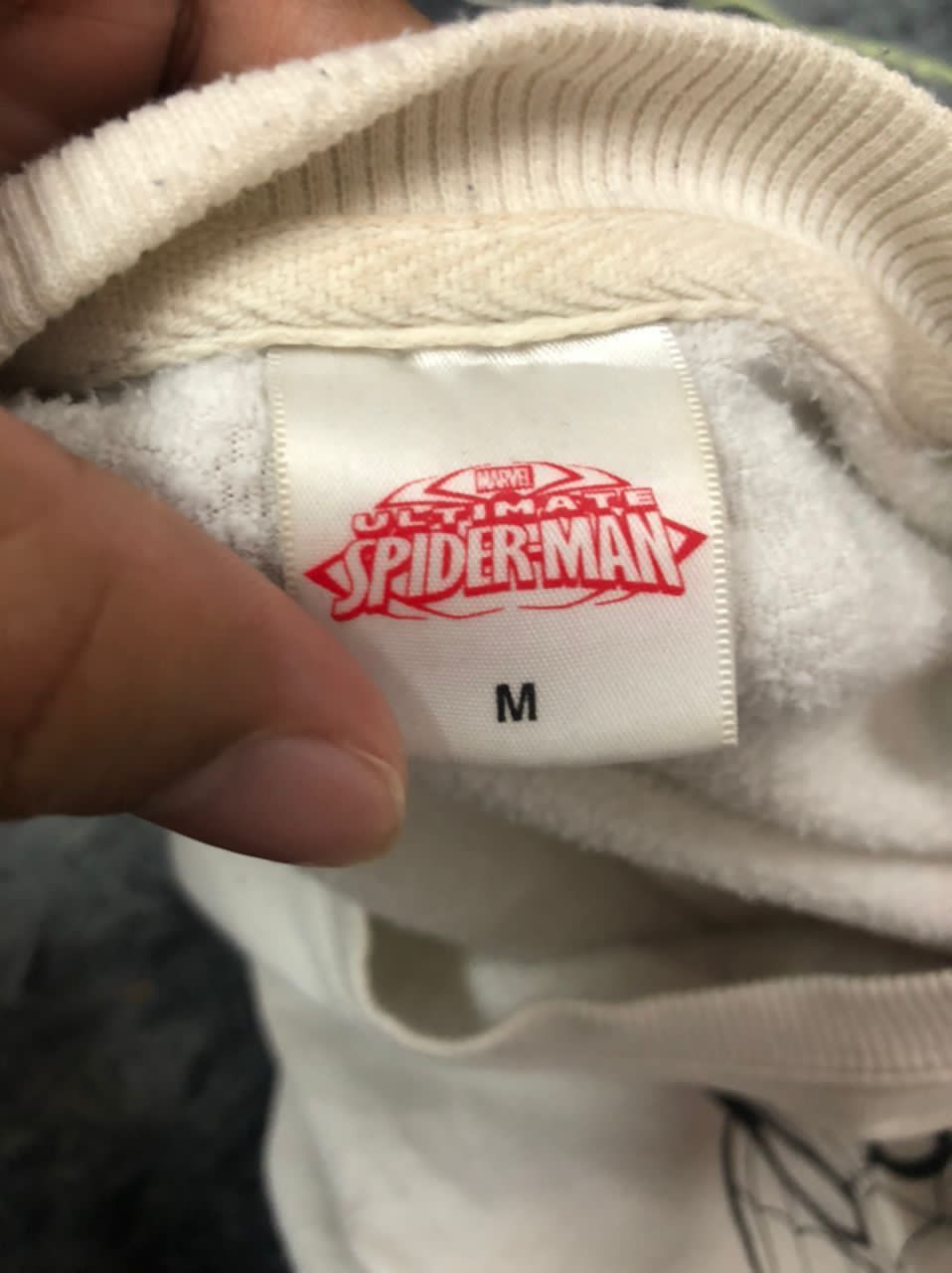 Marvel Comics Vintage Marvel Spider Man Big Logo Sweatshirt Size US M / EU 48-50 / 2 - 9 Thumbnail