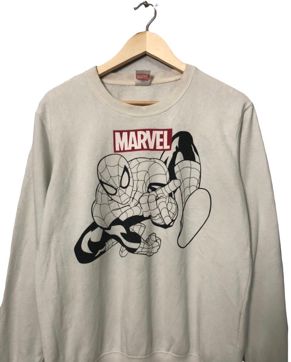 Marvel Comics Vintage Marvel Spider Man Big Logo Sweatshirt Size US M / EU 48-50 / 2 - 4 Thumbnail