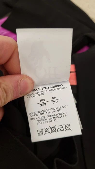 Off-White Off White Pink Gradient Arrows Virgil Black XXS Size US XXS / EU 40 - 6 Thumbnail